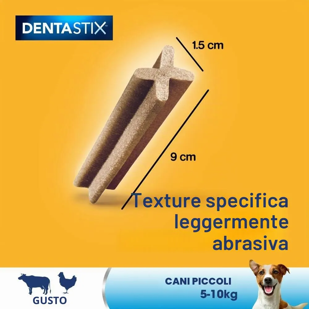 Pedigree DentaStix Daily Oral Care - Bastoncini da masticare per cani di piccola taglia - Per una buona igiene orale - 10 confezioni da 7 bastoncini - immagine 6