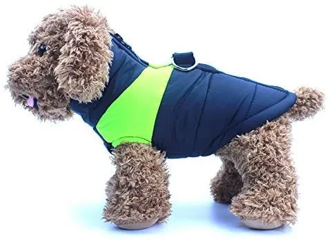 Idepet Cappottino invernale impermeabile, per cane/gatto taglia piccola, media e grande, S M L XL XXL 3XL 4XL 5XL - immagine 7