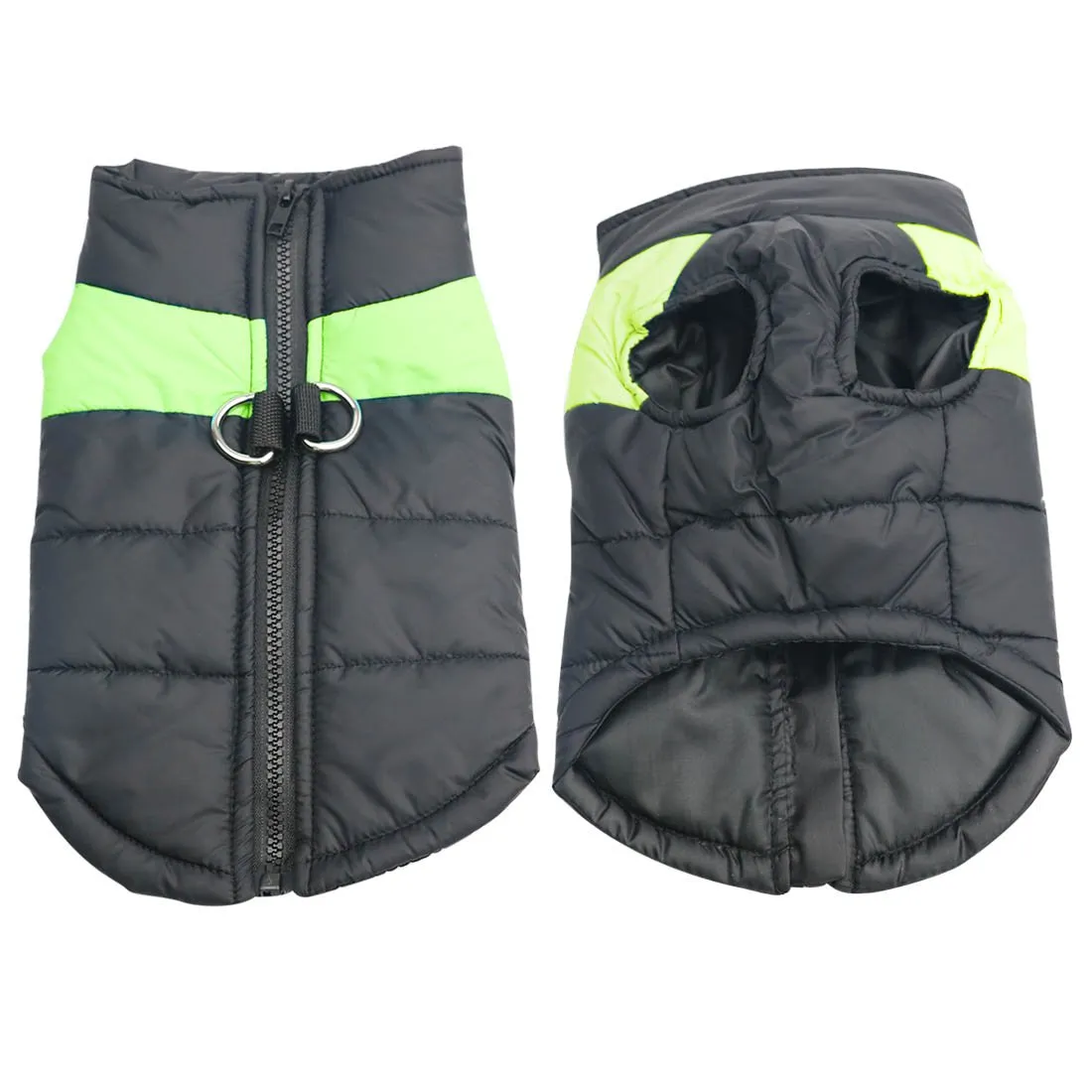 Idepet Cappottino invernale impermeabile, per cane/gatto taglia piccola, media e grande, S M L XL XXL 3XL 4XL 5XL - immagine 2