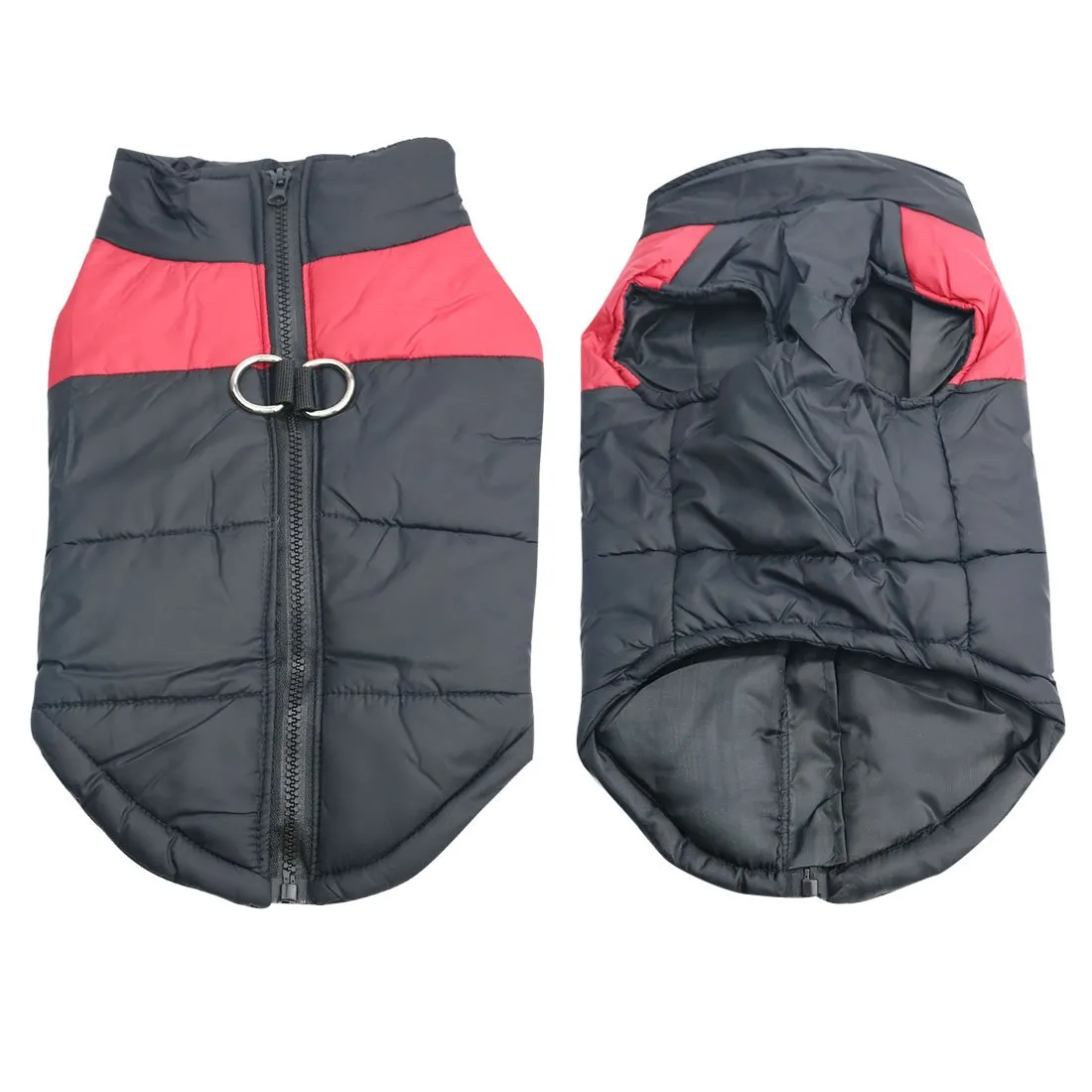 Idepet Cappottino invernale impermeabile, per cane/gatto taglia piccola, media e grande, S M L XL XXL 3XL 4XL 5XL - immagine 2