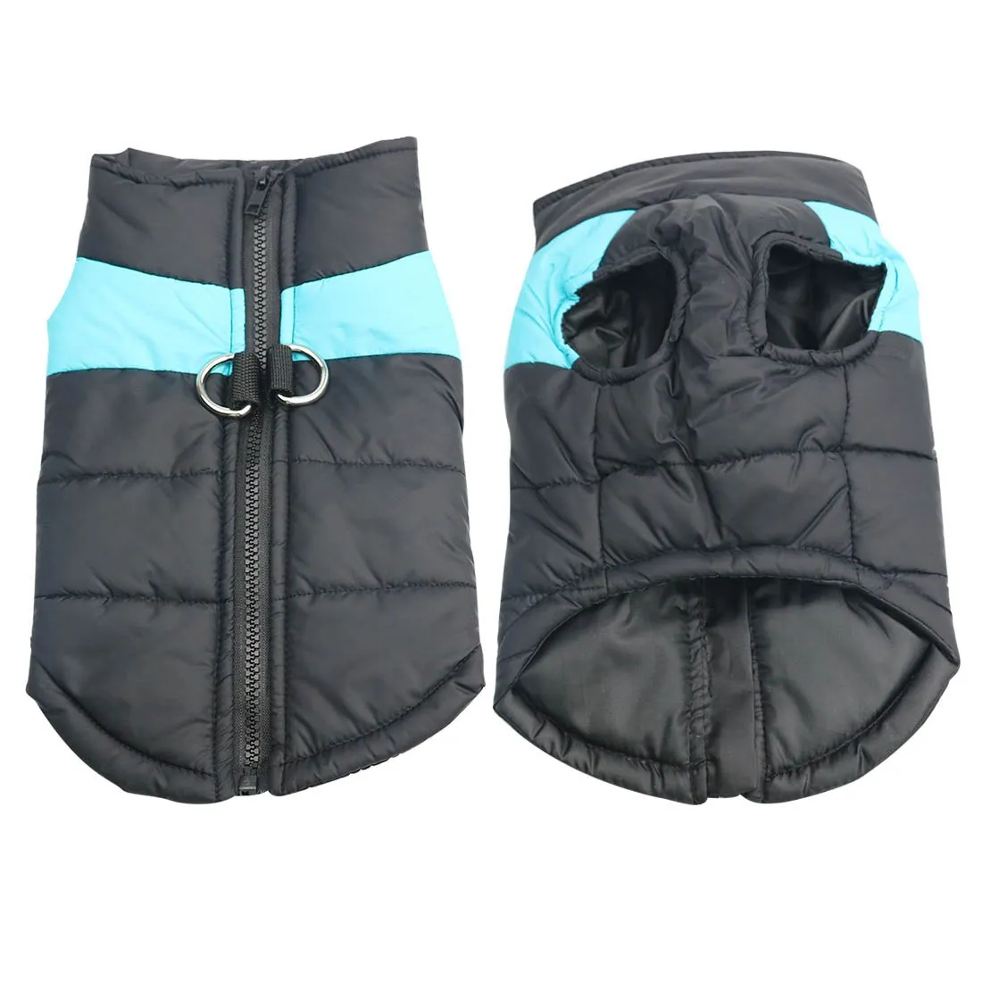 Idepet Cappottino invernale impermeabile, per cane/gatto taglia piccola, media e grande, S M L XL XXL 3XL 4XL 5XL - immagine 2