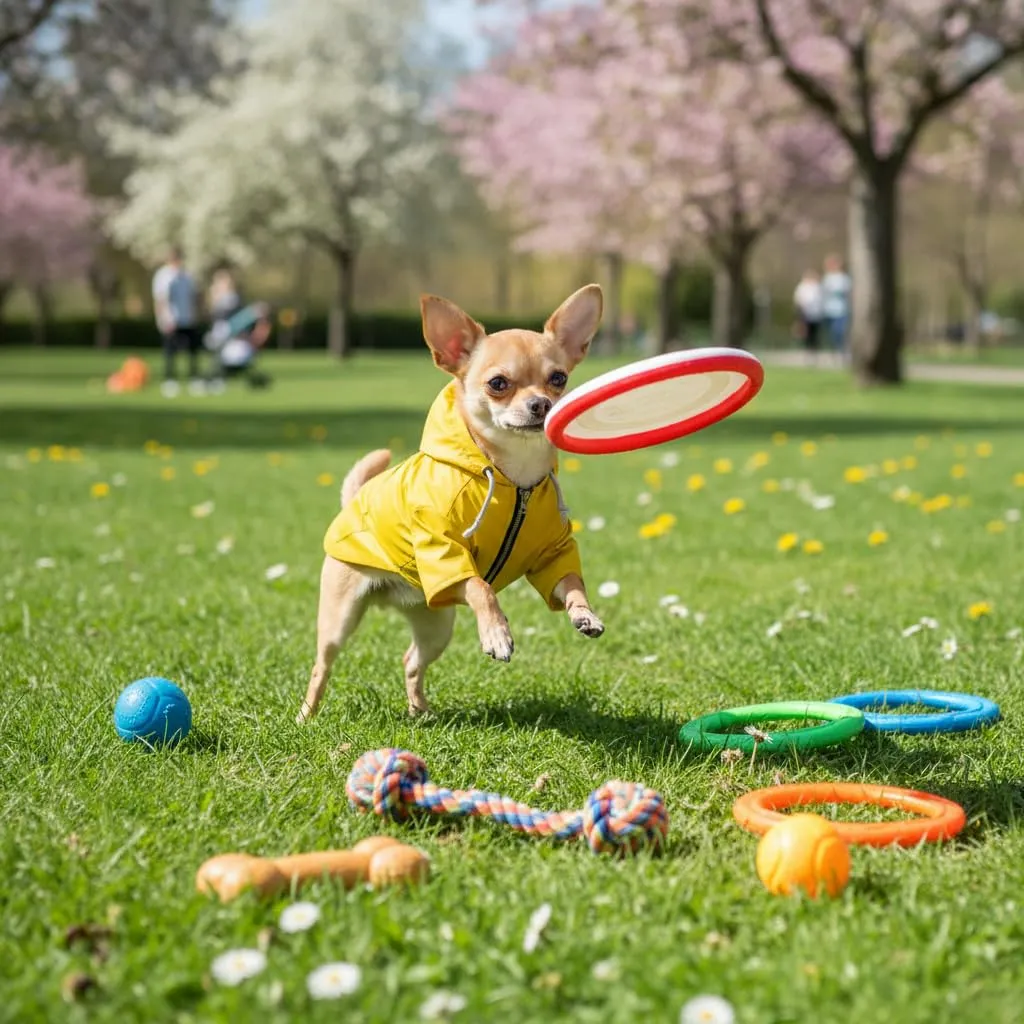 MOREZI impermeabile doppio impermeabile per cani, con fori e tasche per cintura di sicurezza, cerniera e cappuccio, adatto a cani di piccola e media taglia-Giallo-XL - immagine 5