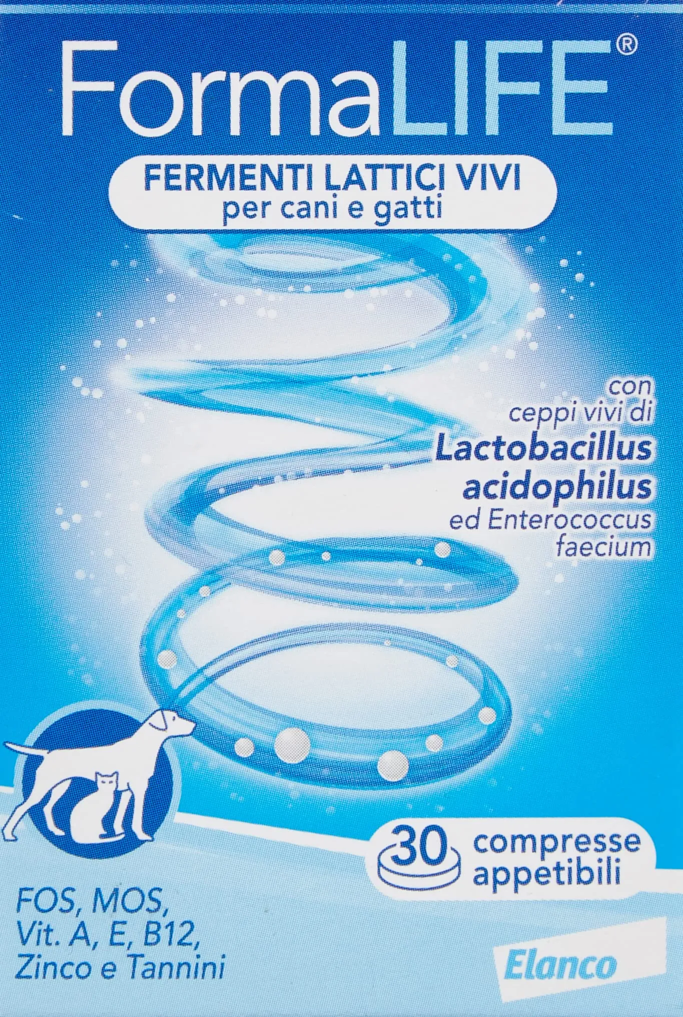 Formalife Fermenti Lattici Vivi per Cani e Gatti, 30 Compresse Appetibili - immagine 2