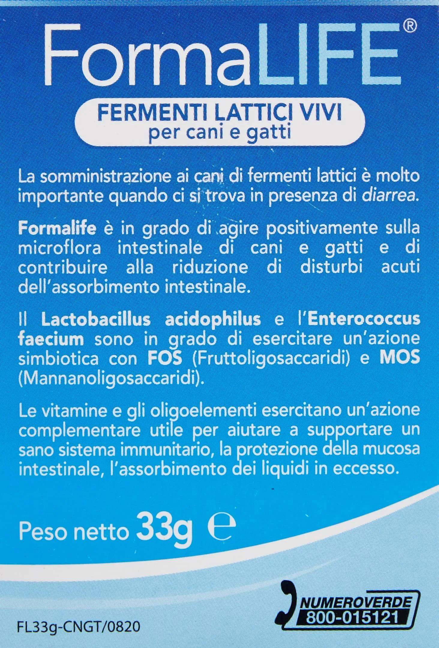 Formalife Fermenti Lattici Vivi per Cani e Gatti, 30 Compresse Appetibili - immagine 6