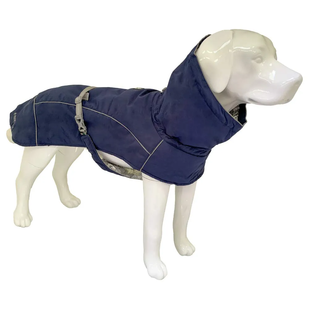 Croci Hiking Cappotto Per Cani, Impermeabile Per Cani, Makalu, Fodera Termoregolante, Blu scuro, 80 cm - immagine 1