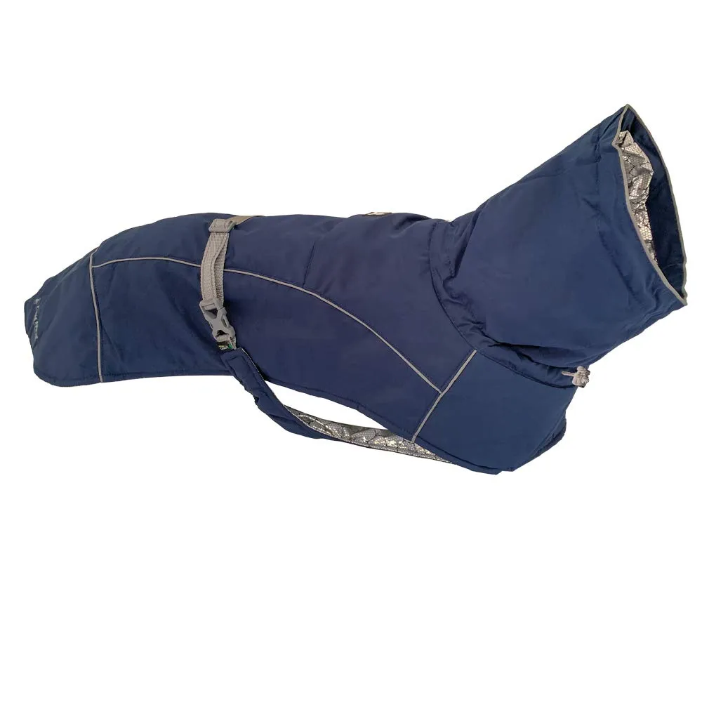 Croci Hiking Cappotto Per Cani, Impermeabile Per Cani, Makalu, Fodera Termoregolante, Blu scuro, 20 cm - immagine 2