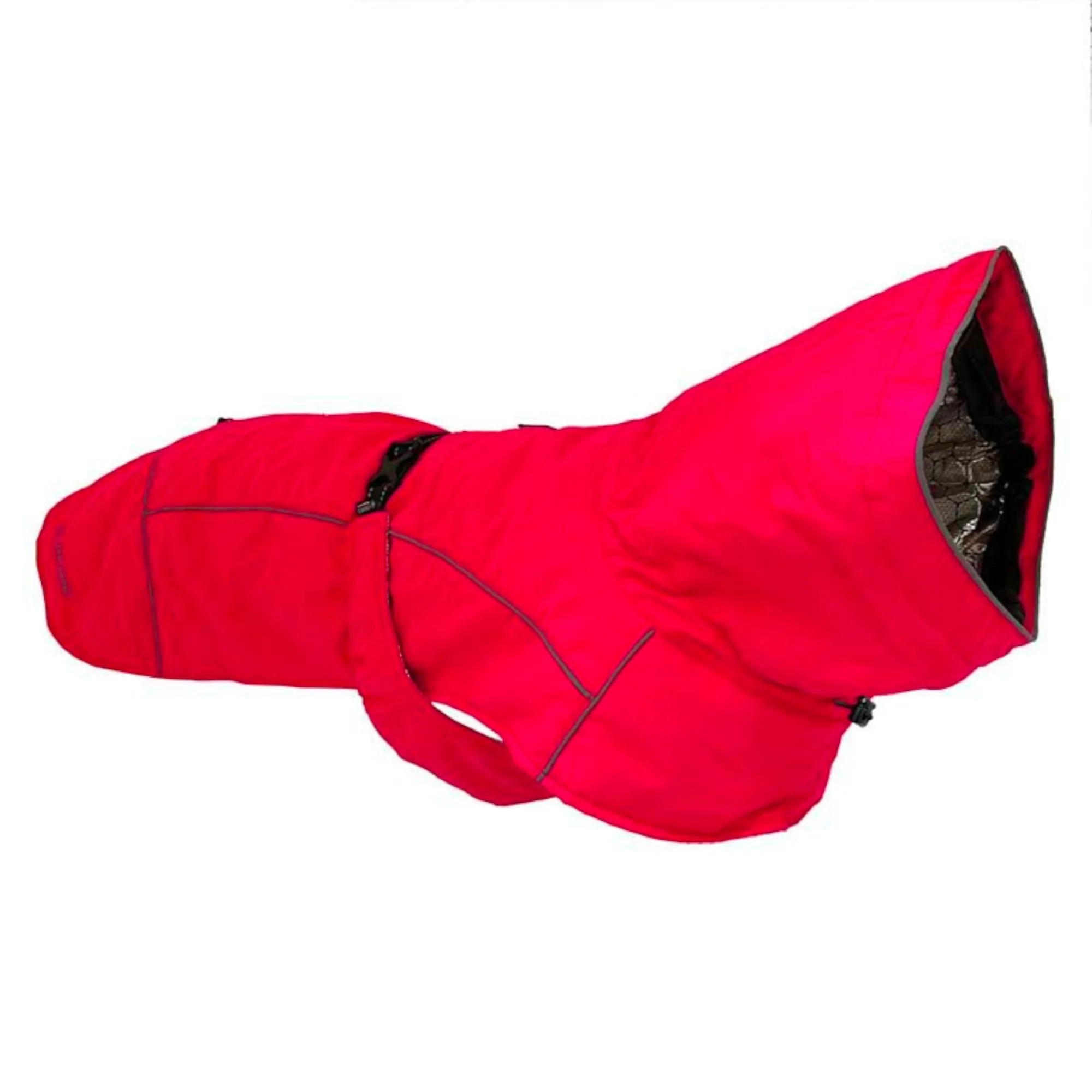 Croci Hiking Cappotto Per Cani, Impermeabile Per Cani, Makalu, Fodera Termoregolante, Rosa (Fucsia), 65 cm - immagine 1