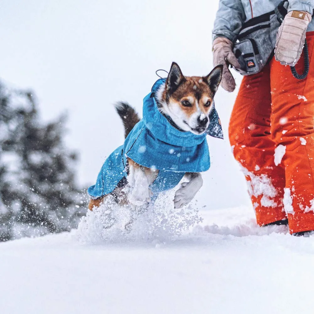 Croci Hiking Everest - Giacca impermeabile antivento per cani con fodera ThermoPile, adatto fino a 0 C°, regolabile e ultraleggero, collo antipioggia, Turchese, taglia 35 cm - immagine 8