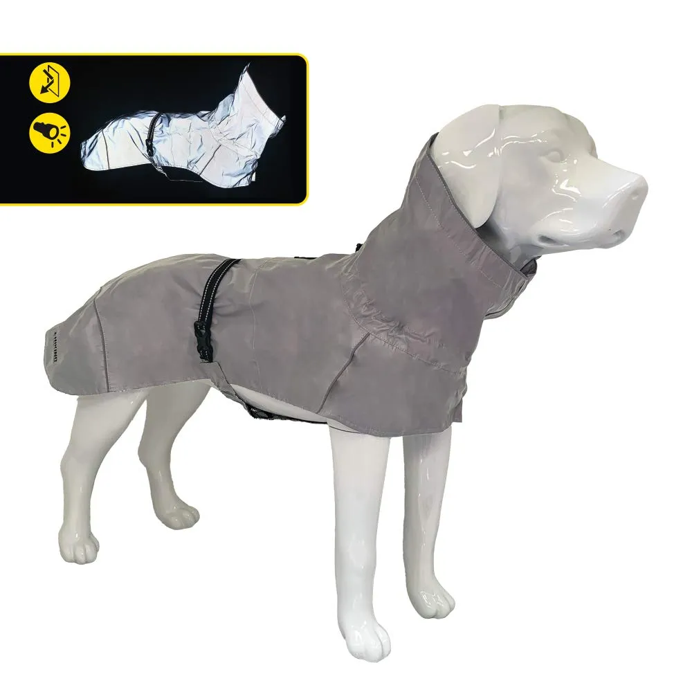 Croci Hiking Cappotto Per Cani, Impermeabile Per Cani, Makalu, Fodera Termoregolante, Riflettente, 50 cm - immagine 1