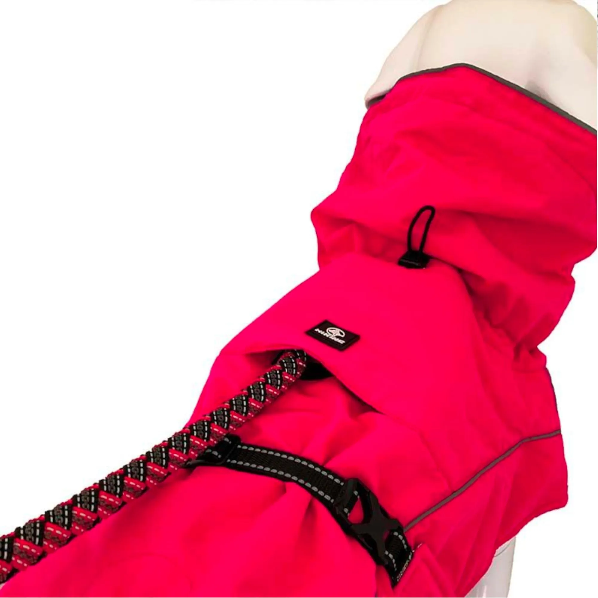 Croci Hiking Cappotto Per Cani, Impermeabile Per Cani, Makalu, Fodera Termoregolante, Rosa (Fucsia), 45 cm - immagine 4