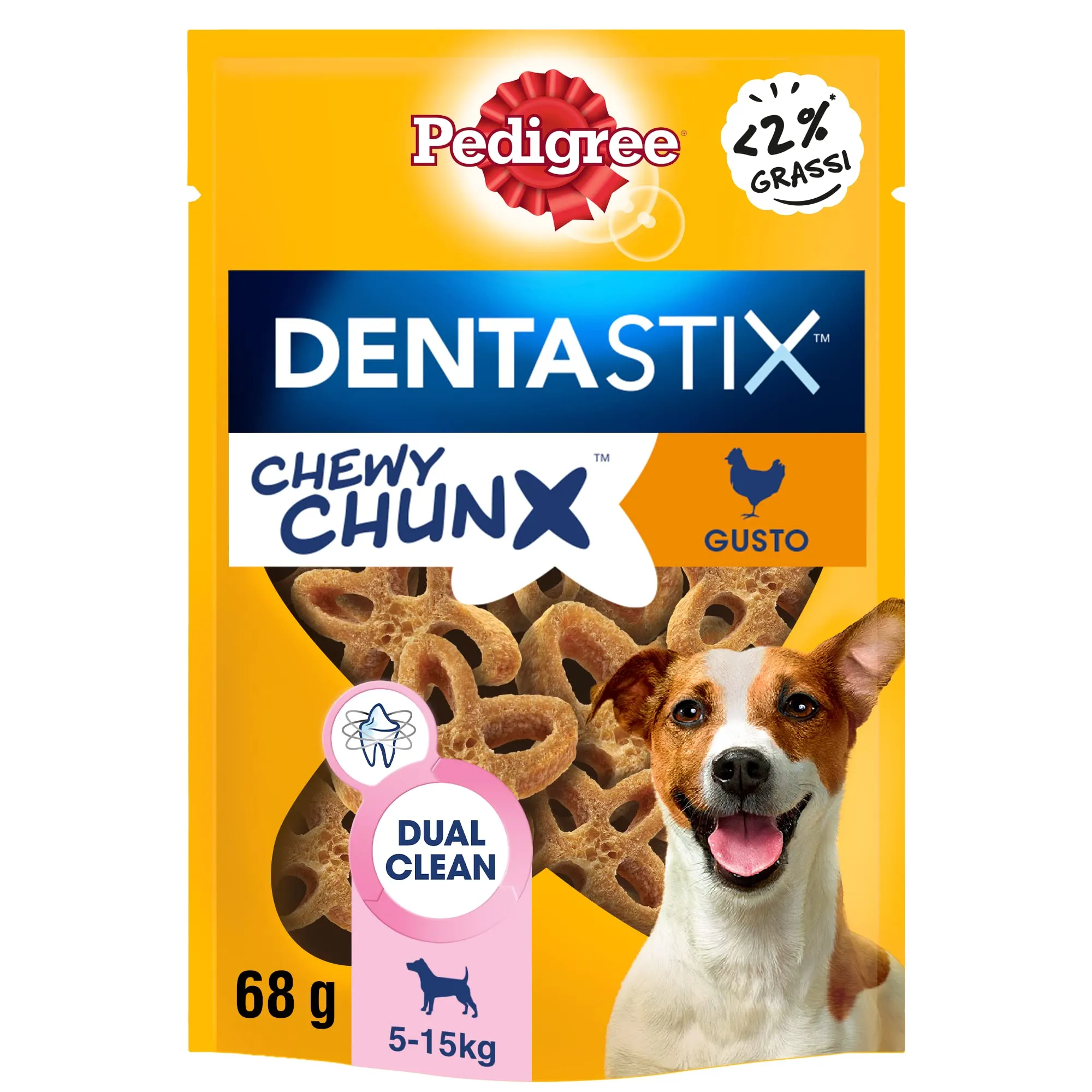 Pedigree Snack Cane, Cane Piccolo, 68 g, Confezione da 5 - immagine 2