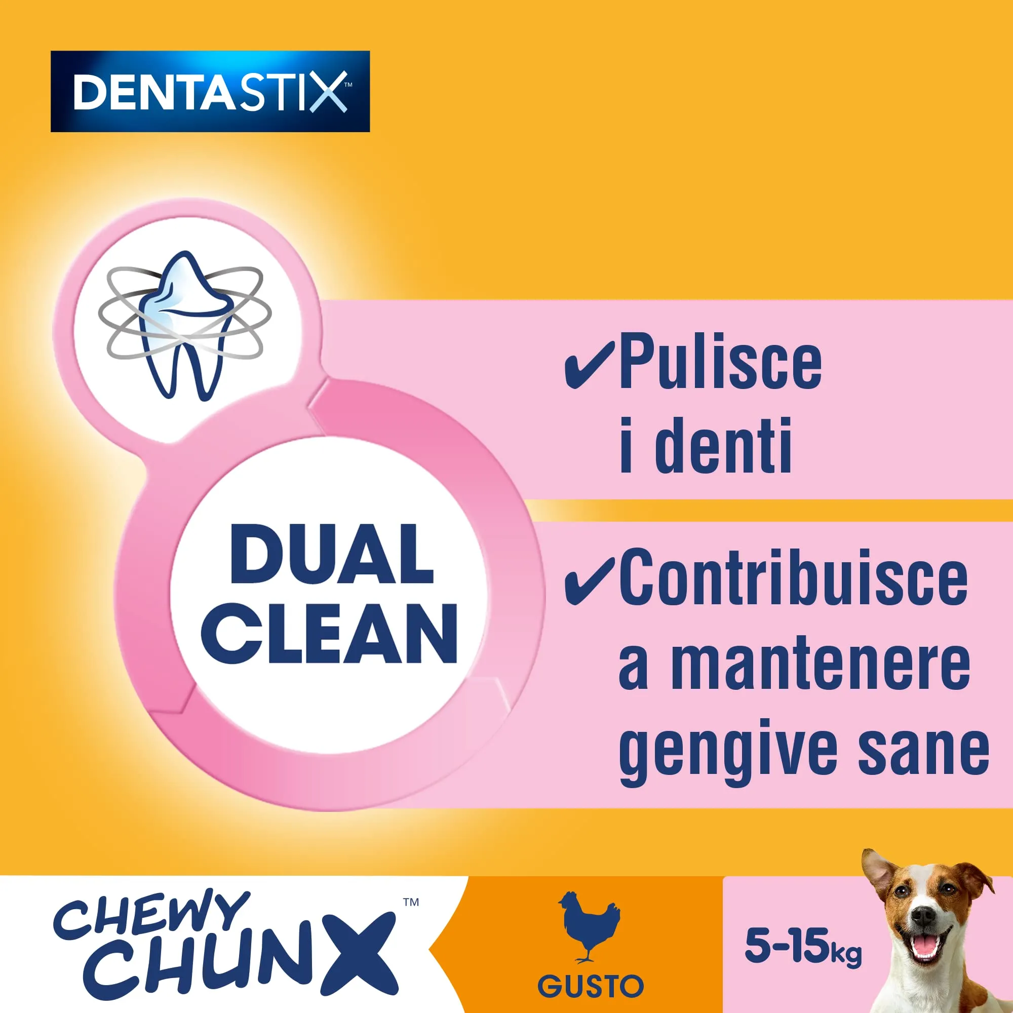Pedigree Snack Cane, Cane Piccolo, 68 g, Confezione da 5 - immagine 3