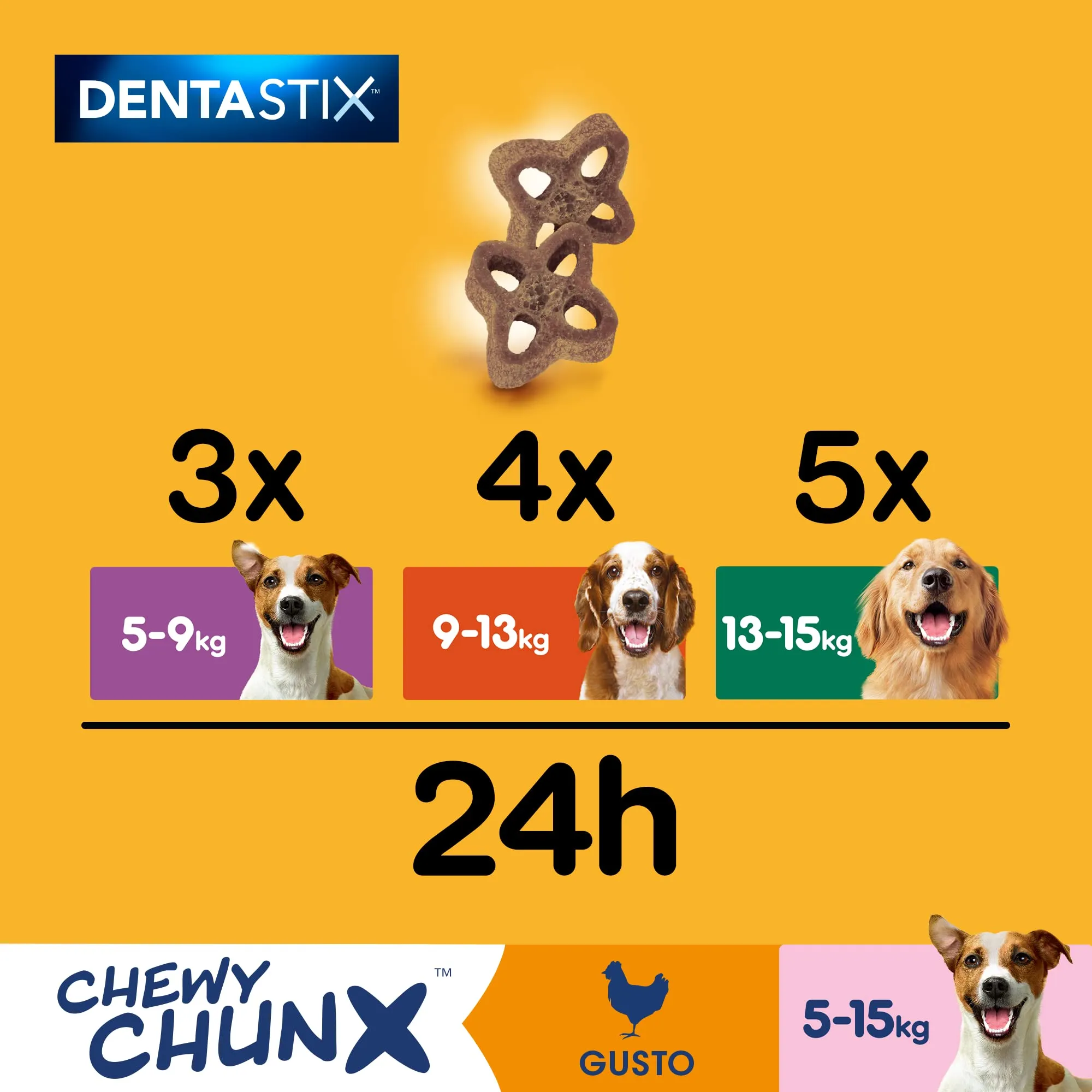 Pedigree Snack Cane, Cane Piccolo, 68 g, Confezione da 5 - immagine 6