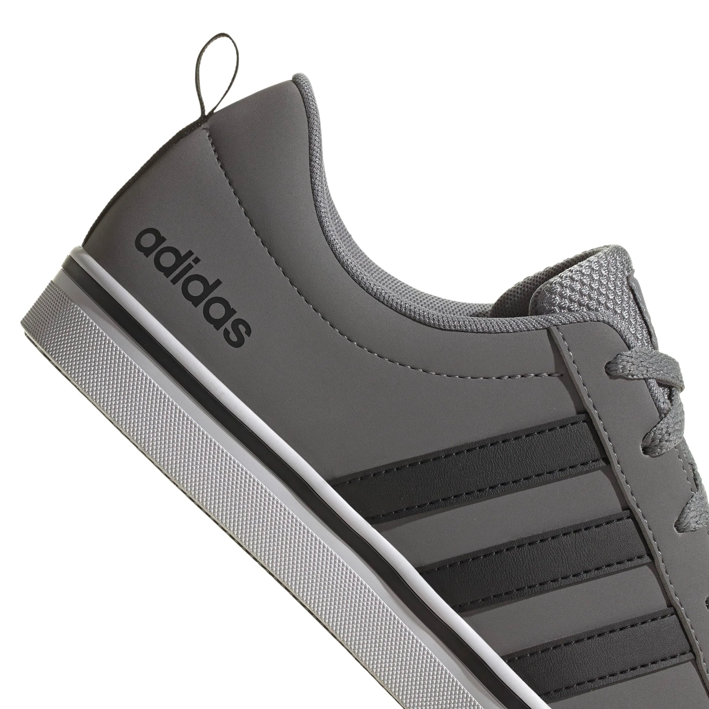 adidas Uomo Vs Pace 2.0 Shoes, Grey Three/Core Black/Cloud White, 40 2/3 EU - immagine 6