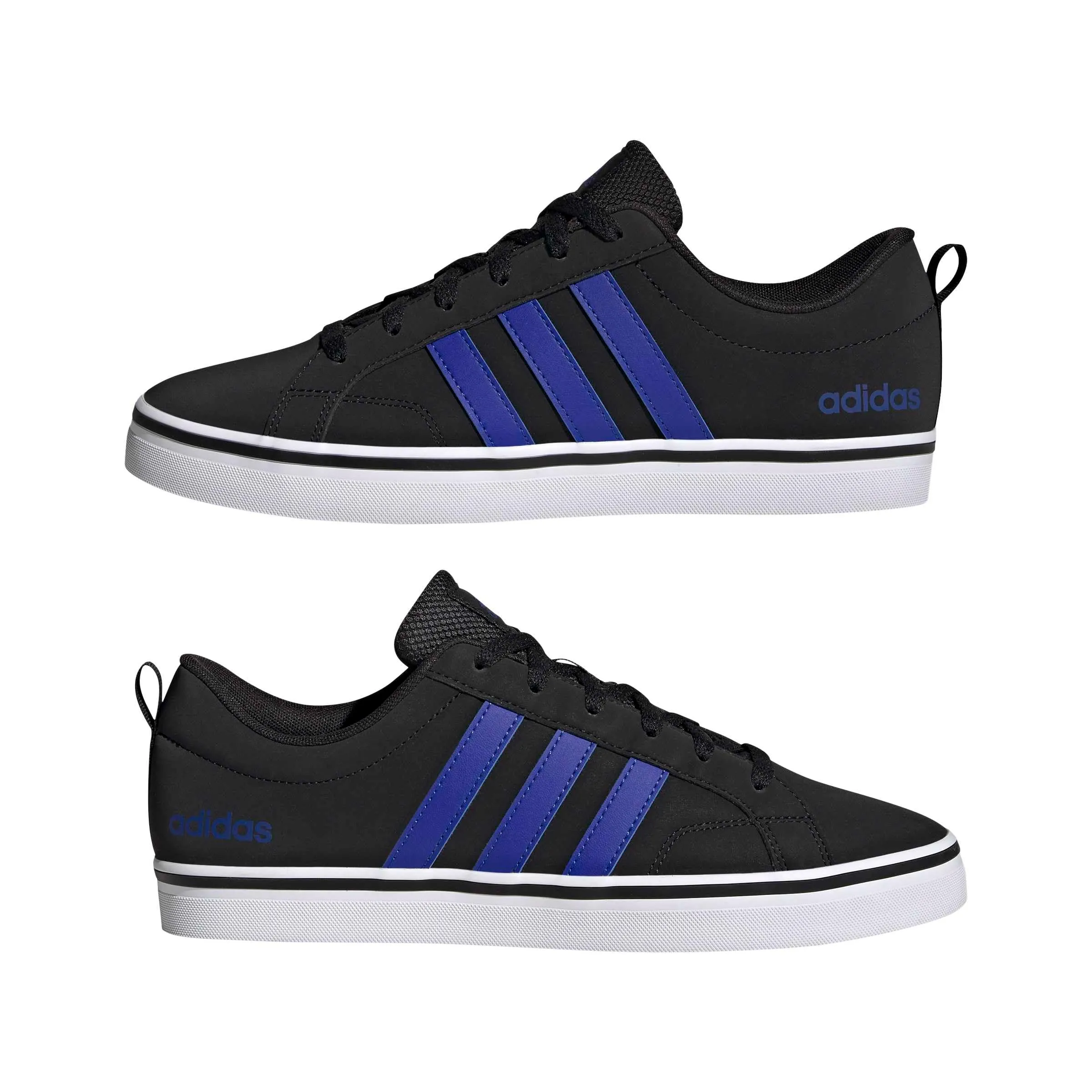 adidas Uomo Vs Pace 2.0 Shoes, Core Black/Lucid Blue/Cloud White, 46 EU - immagine 6
