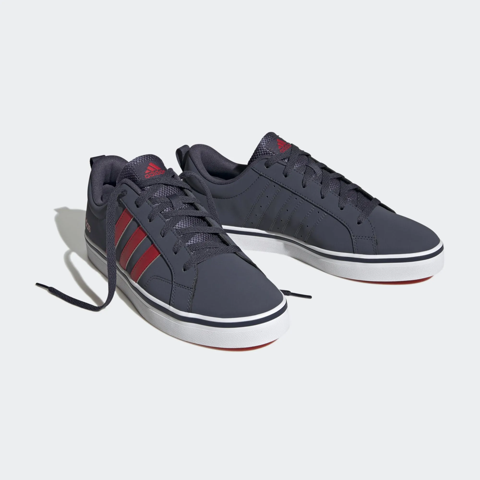 adidas Uomo Vs Pace 2.0 Shoes, Shadow Navy / Scarlet / Cloud White, 39 1/3 EU - immagine 3