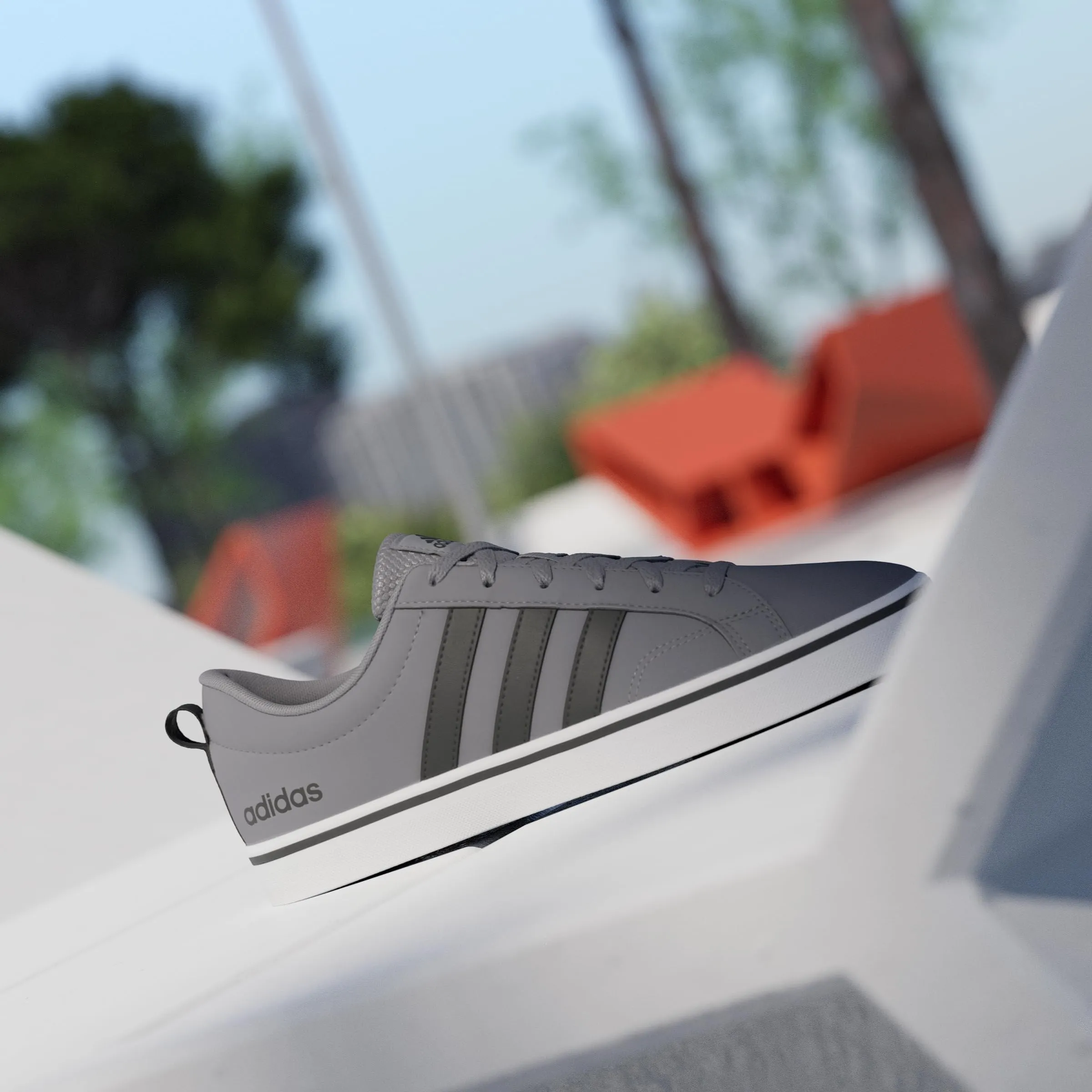 adidas Uomo Vs Pace 2.0 Shoes, Grey Three/Core Black/Cloud White, 39 1/3 EU - immagine 3