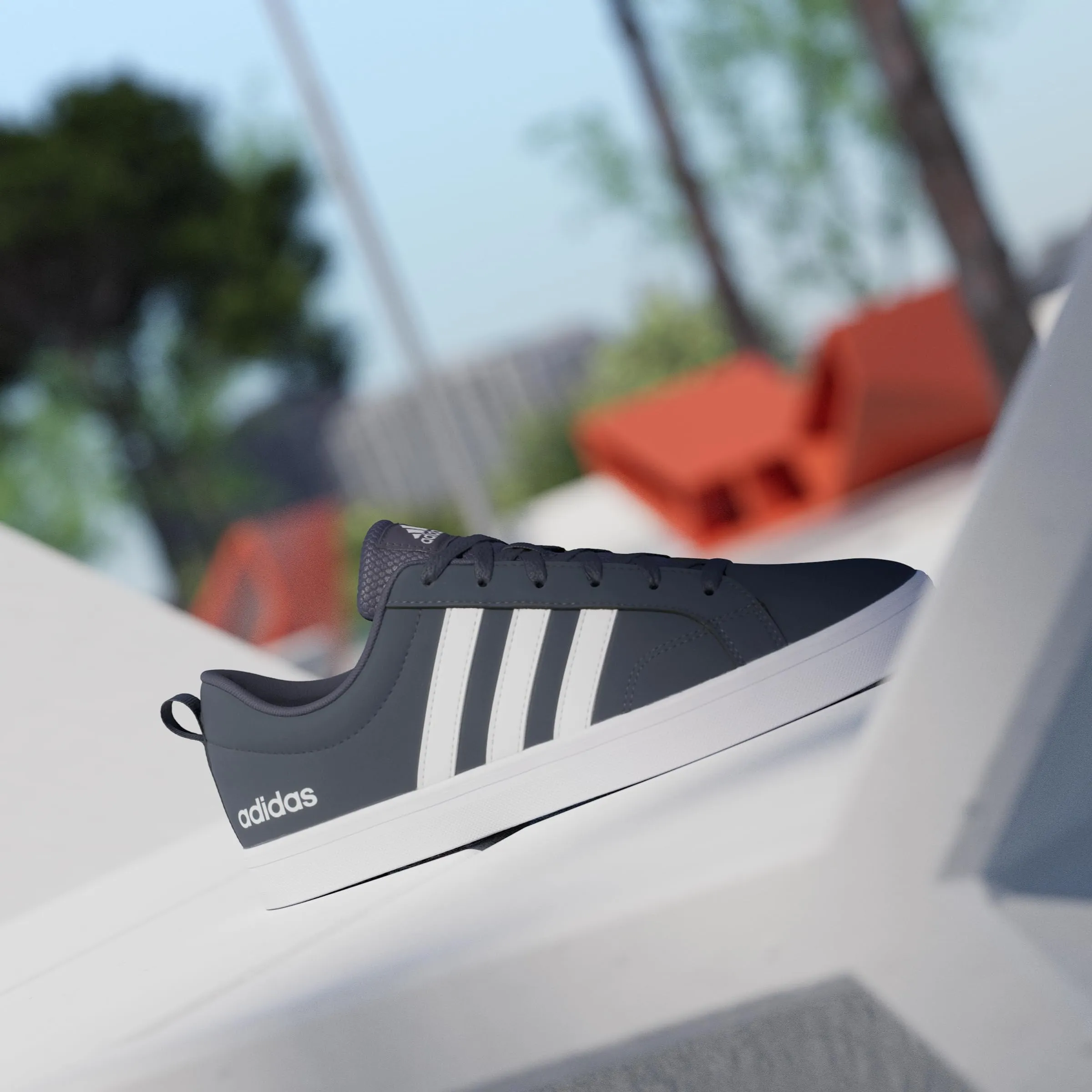 adidas Uomo Vs Pace 2.0 Shoes, Shadow Navy / Shadow Navy / Cloud White, 39 1/3 EU - immagine 2
