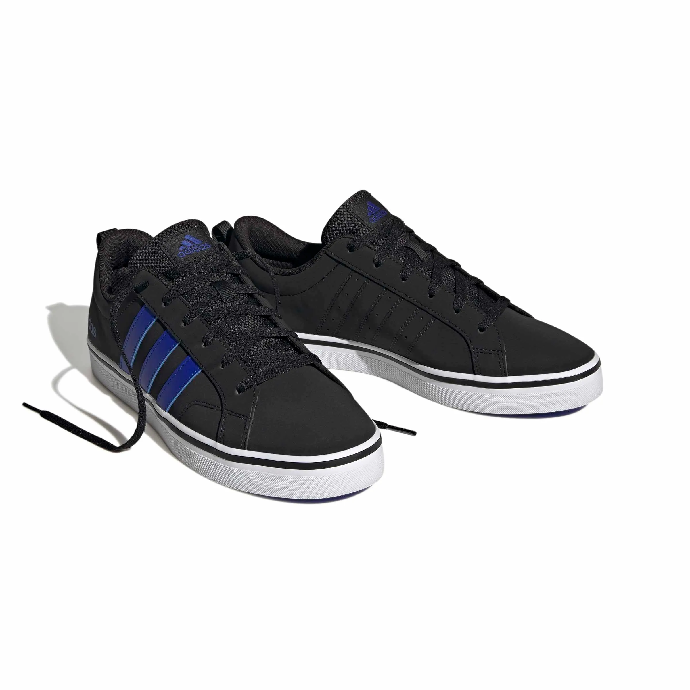 adidas Uomo Vs Pace 2.0 Shoes, Core Black/Lucid Blue/Cloud White, 44 EU - immagine 3