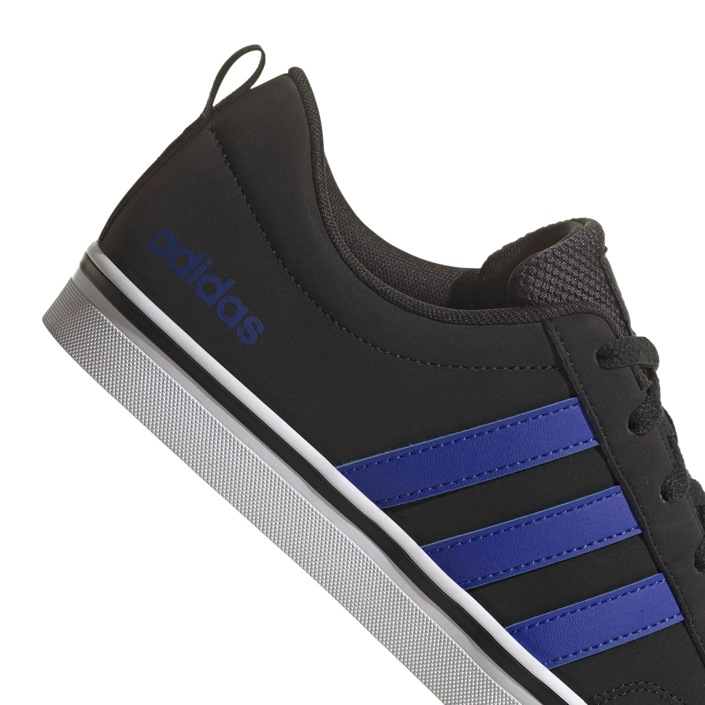 adidas Uomo Vs Pace 2.0 Shoes, Core Black/Lucid Blue/Cloud White, 42 EU - immagine 4