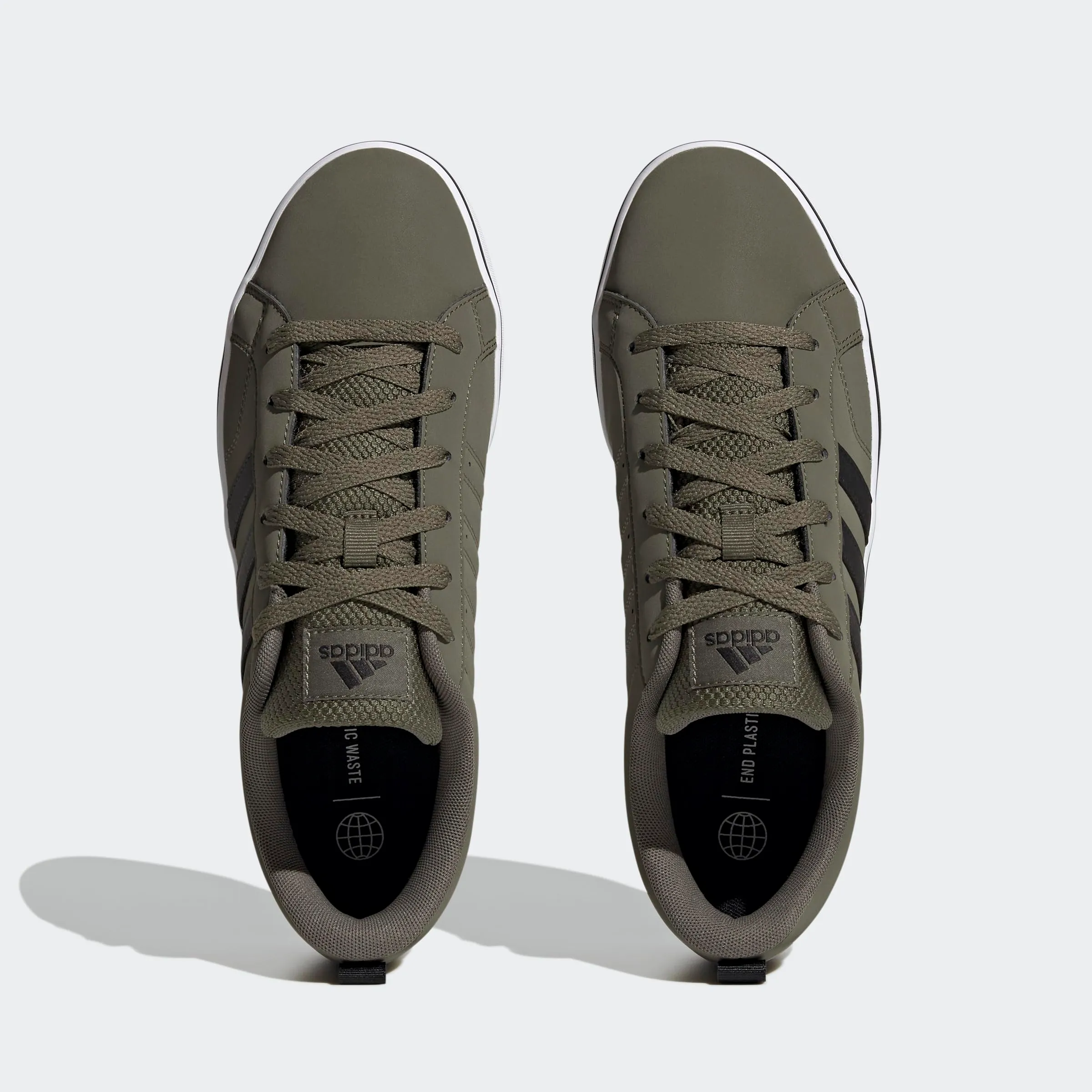 adidas Uomo Vs Pace 2.0 Shoes, Olive Strata/Core Black/Cloud White, 45 1/3 EU - immagine 5