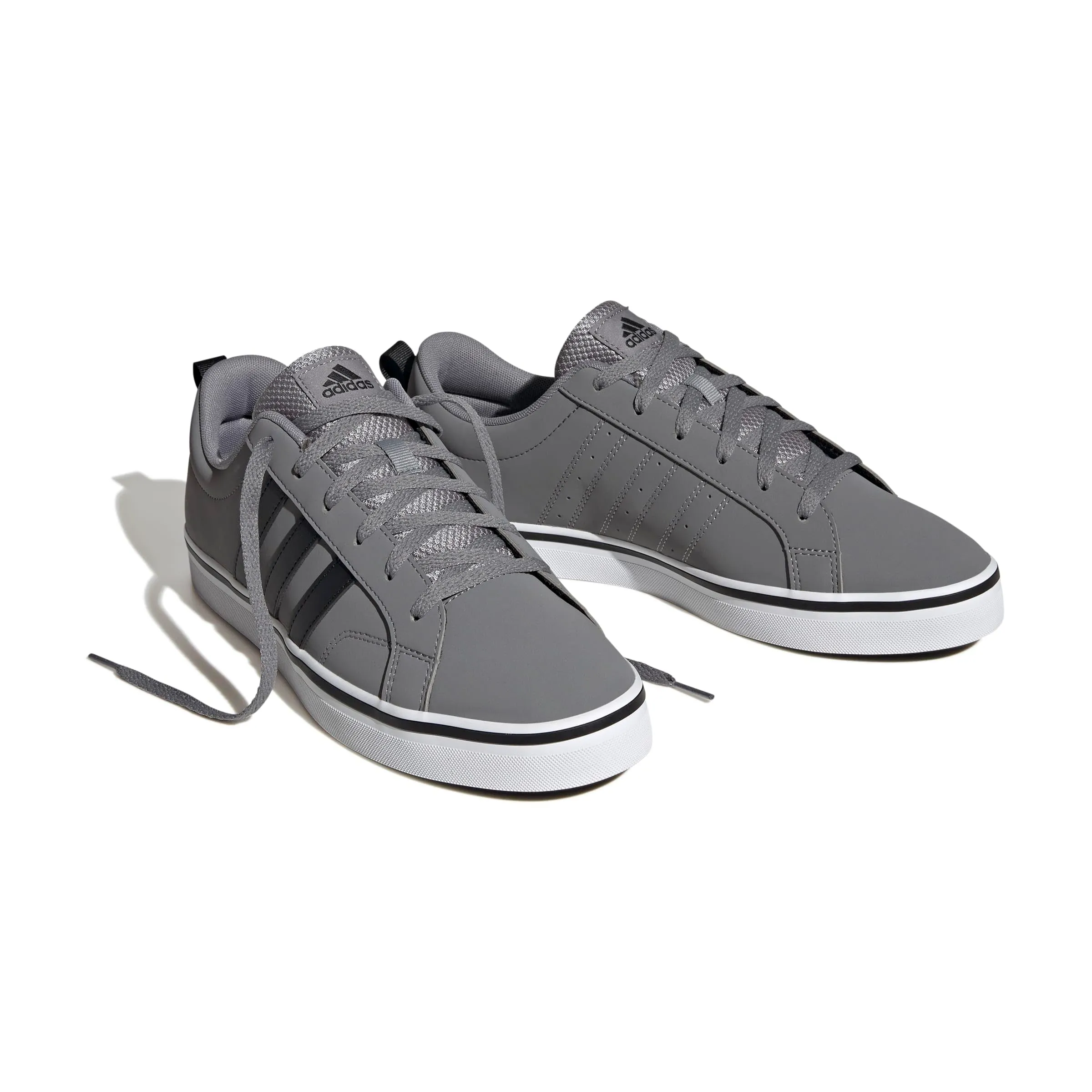adidas Uomo Vs Pace 2.0 Shoes, Grey Three/Core Black/Cloud White, 40 EU - immagine 5