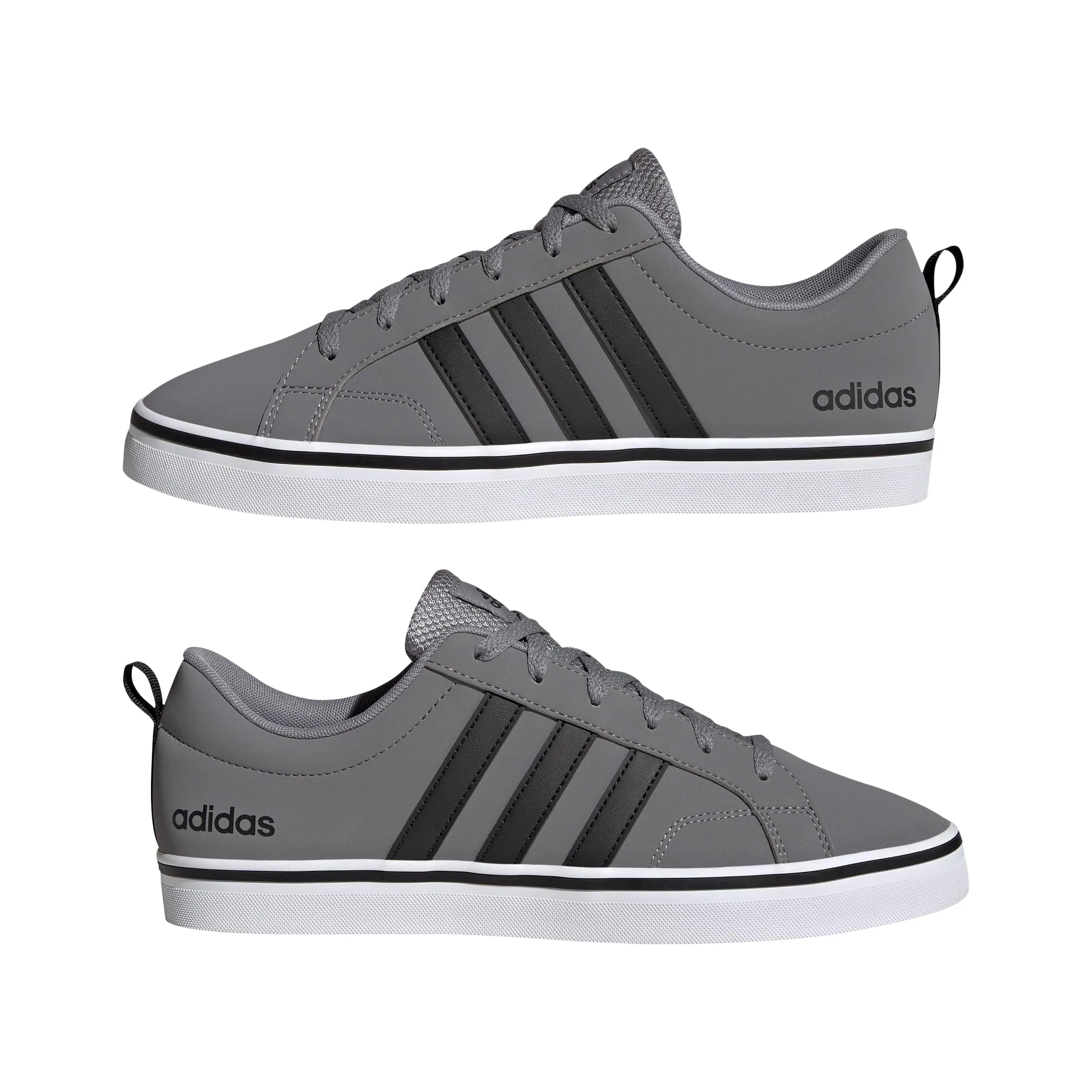 adidas Uomo Vs Pace 2.0 Shoes, Grey Three/Core Black/Cloud White, 48 EU - immagine 8