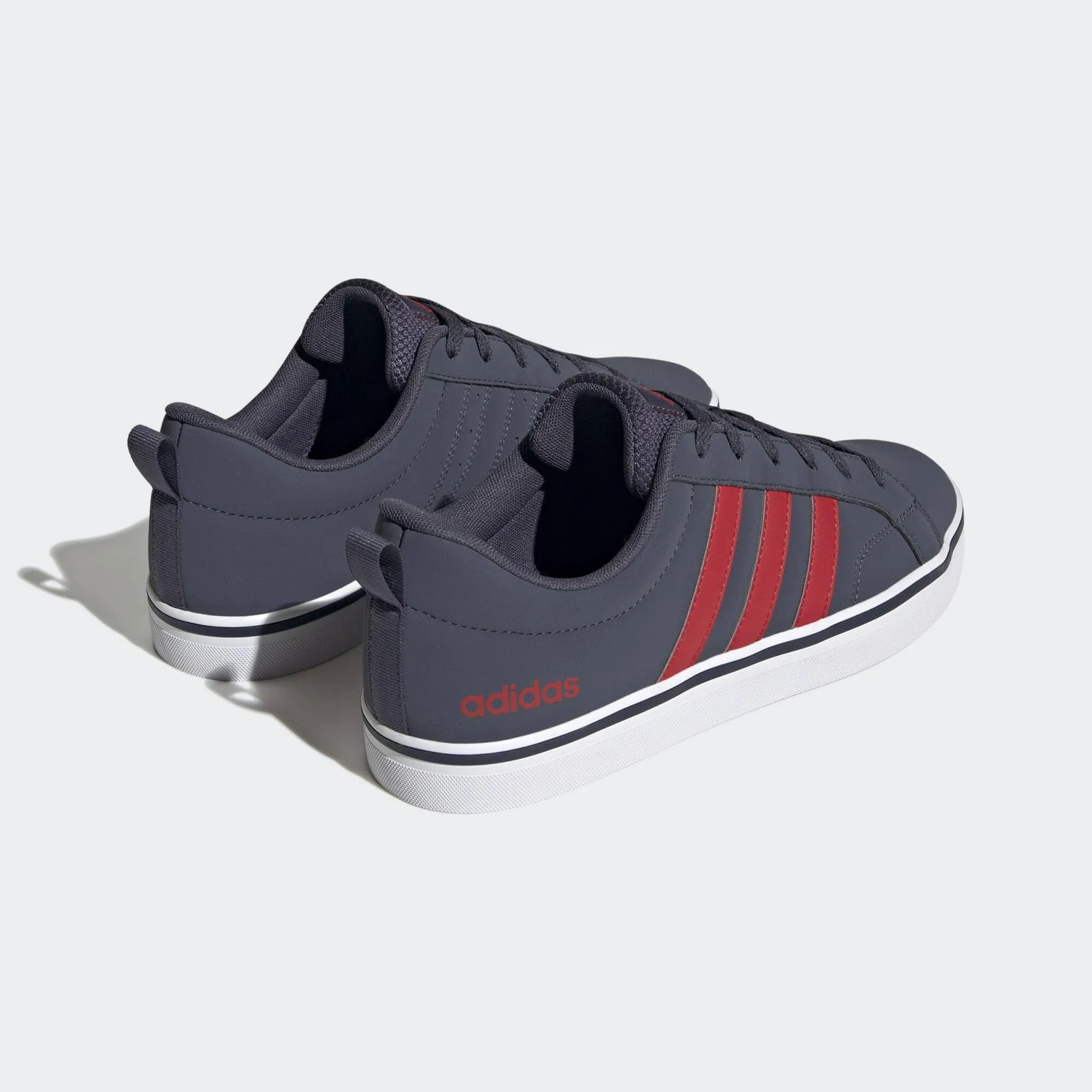 adidas Uomo Vs Pace 2.0 Shoes, Shadow Navy / Scarlet / Cloud White, 48 EU - immagine 4