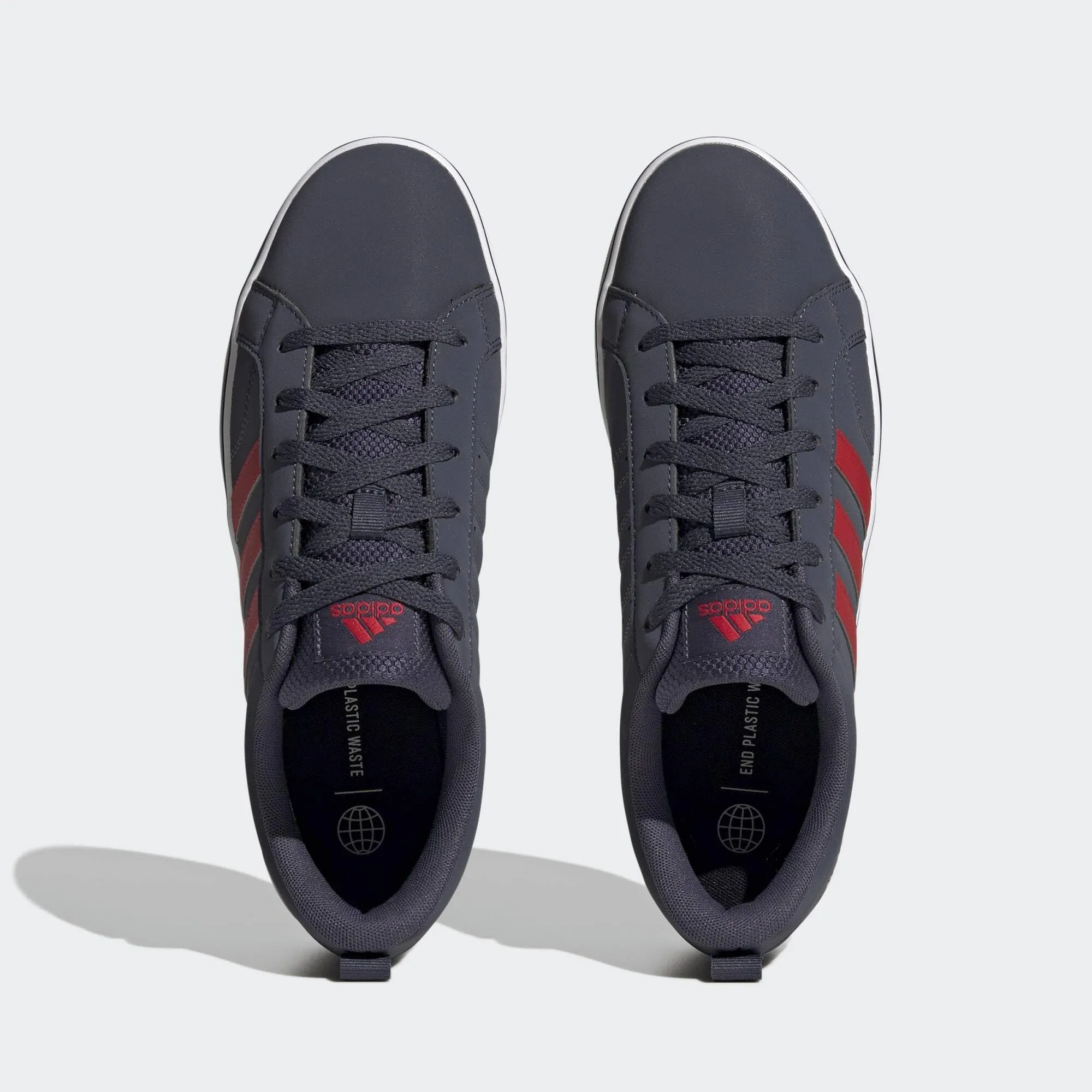 adidas Uomo Vs Pace 2.0 Shoes, Shadow Navy / Scarlet / Cloud White, 48 EU - immagine 5