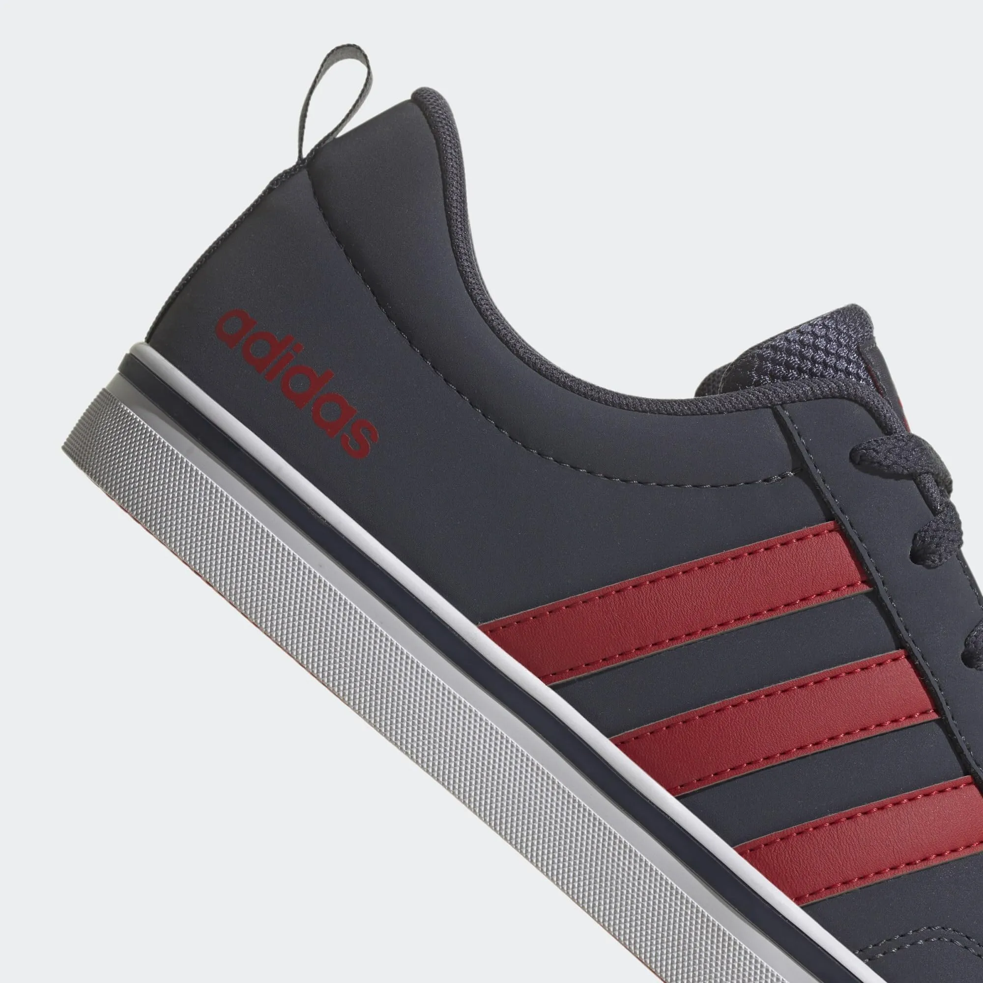 adidas Uomo Vs Pace 2.0 Shoes, Shadow Navy / Scarlet / Cloud White, 48 EU - immagine 8