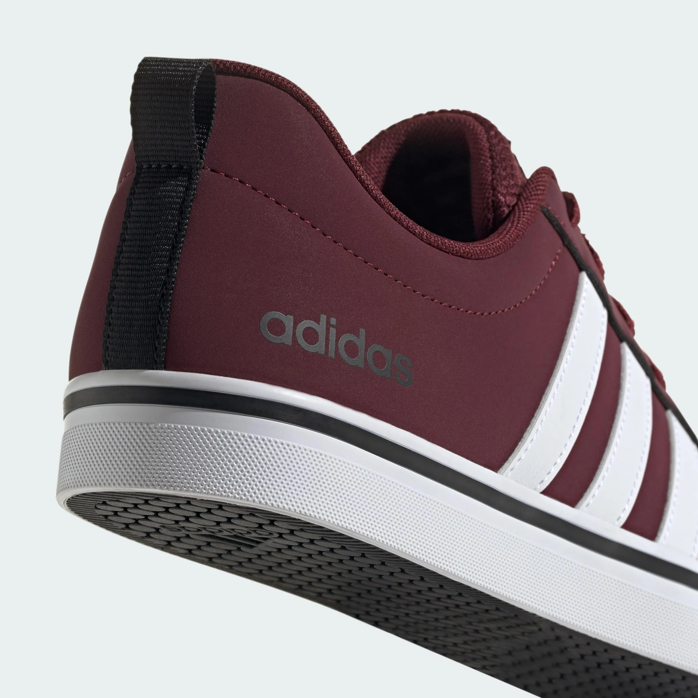 adidas Uomo VS Pace 2.0 Shoes, Shadow Red/Cloud White/Core Black, 47 1/3 EU - immagine 4