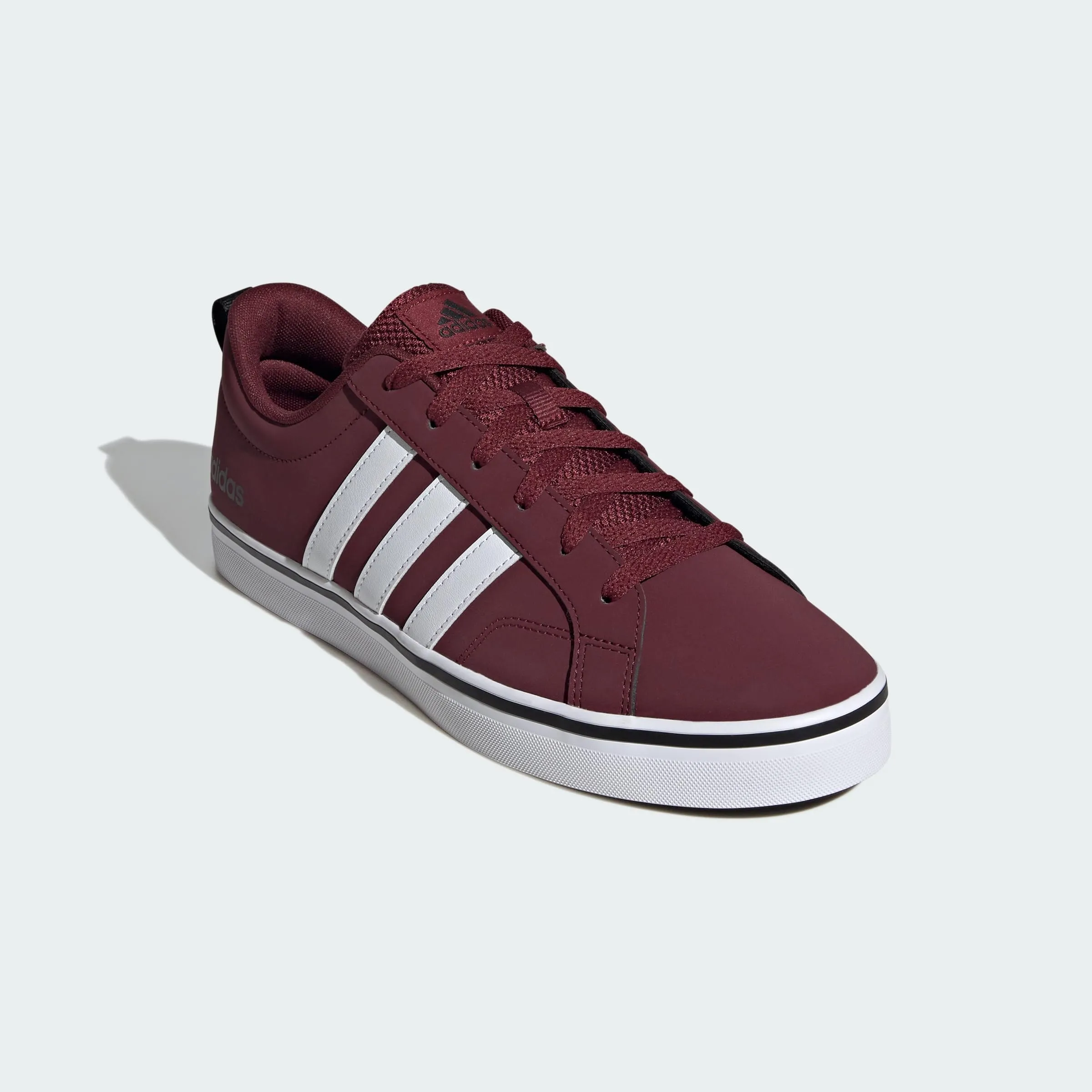 adidas Uomo VS Pace 2.0 Shoes, Shadow Red/Cloud White/Core Black, 45 1/3 EU - immagine 5