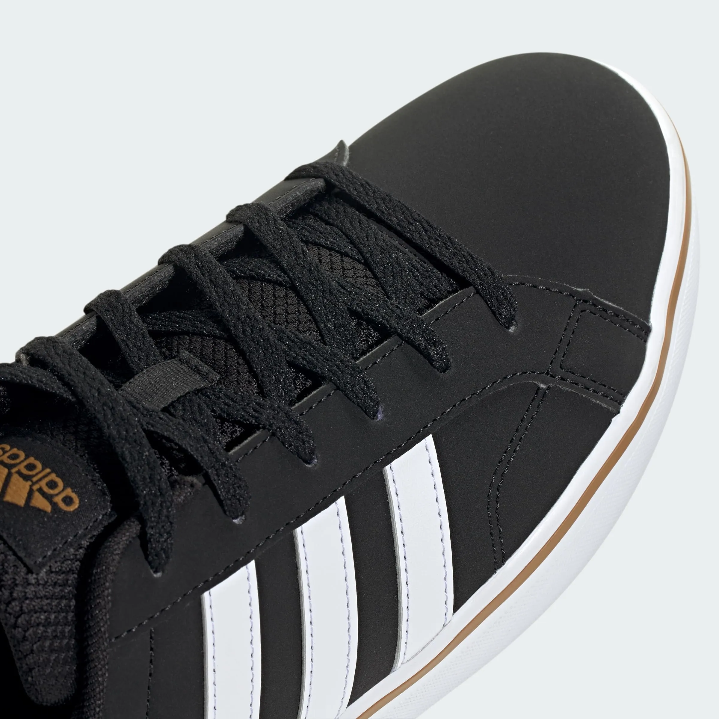 adidas Uomo Vs Pace 2.0 Shoes, Core Black/Cloud White/Bronze Strata, 45 1/3 EU - immagine 4