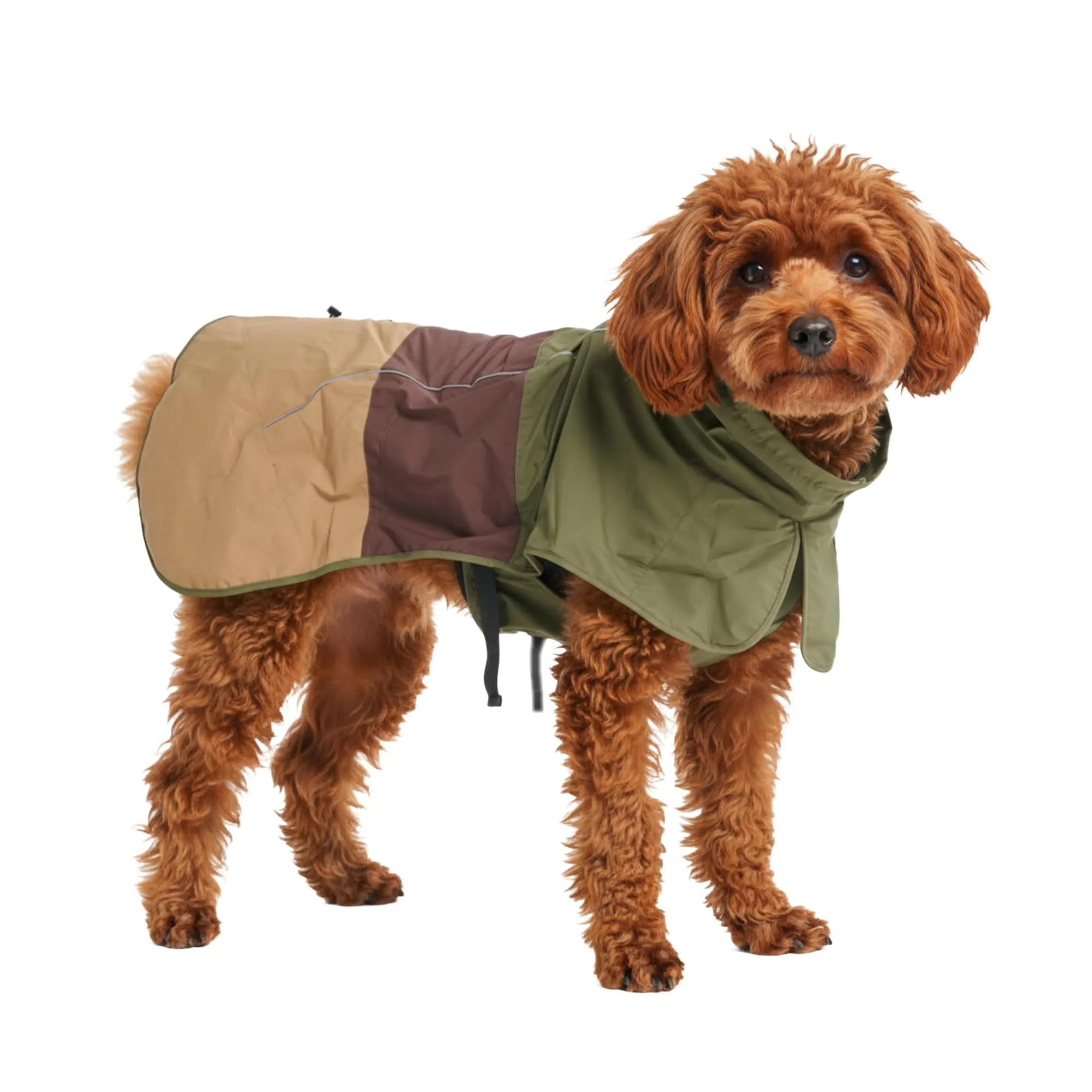 Spark Paws, Impermeabile per cani, resistente al vento, per cani di taglia piccola, media, grande, extra grande, riflettenti, traspiranti, copertura completa del corpo, abbigliamento impermeabile - immagine 1