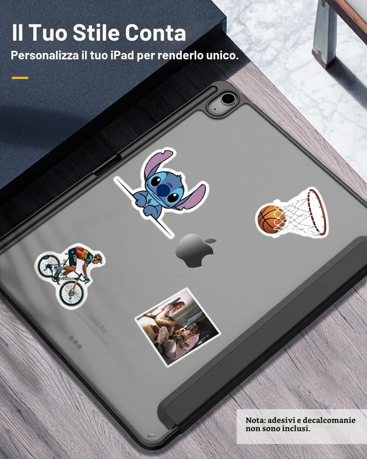 TiMOVO Cover per iPad Air 13 Pollici M4/M3/M2, Nero - immagine 5