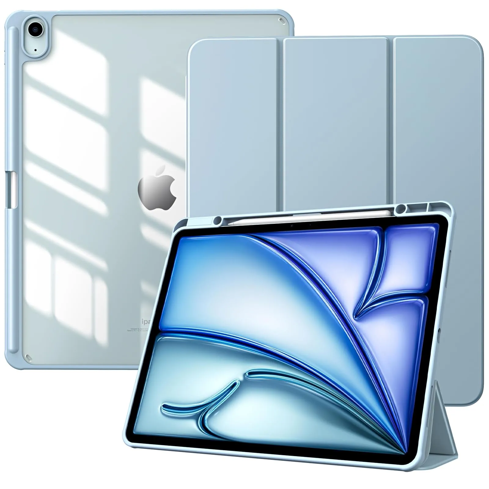 TiMOVO Cover per iPad Air 13 Pollici M4/M3/M2, Cielo Blu - immagine 1