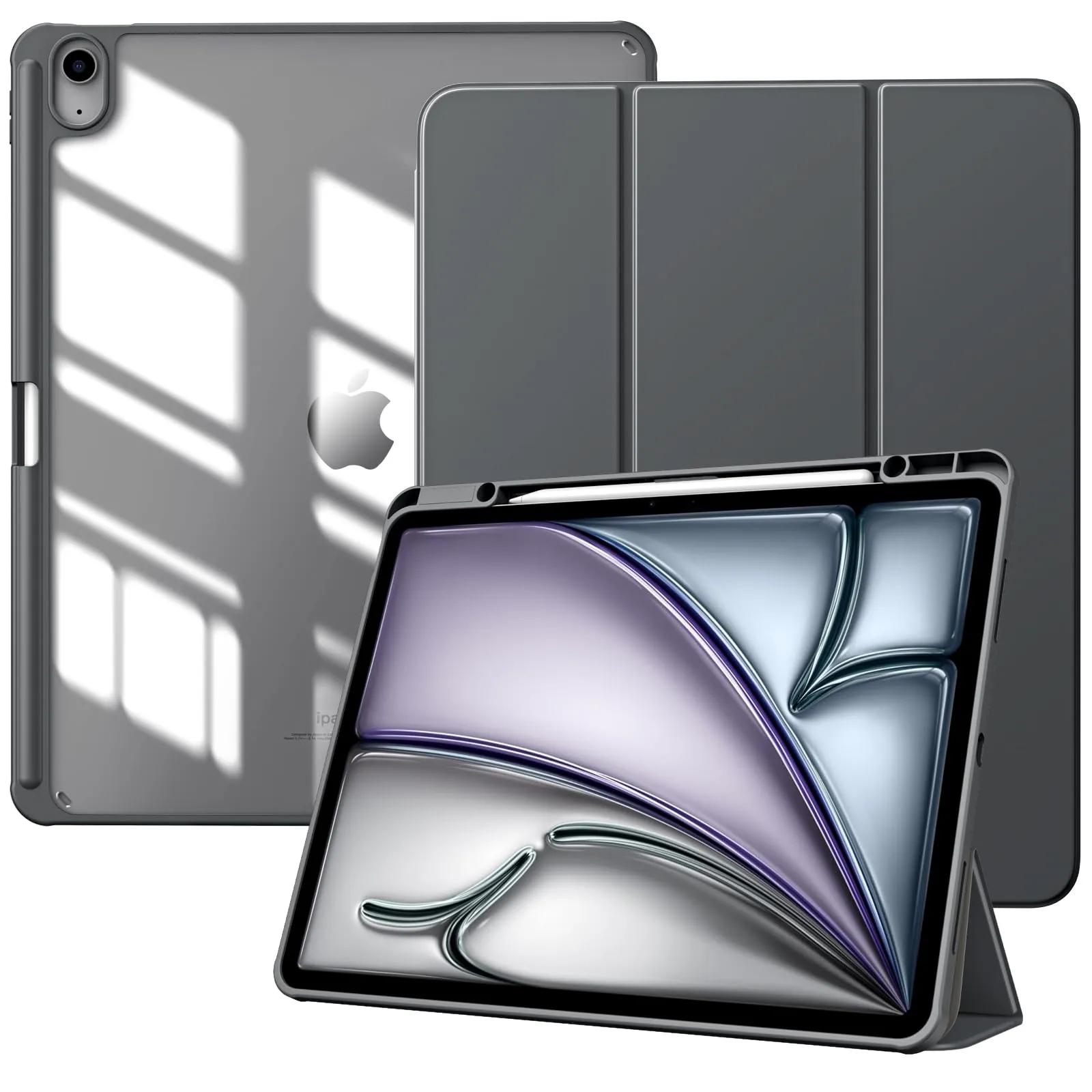 TiMOVO Cover per iPad Air 13 Pollici M4/M3/M2,Grigio Siderale - immagine 1