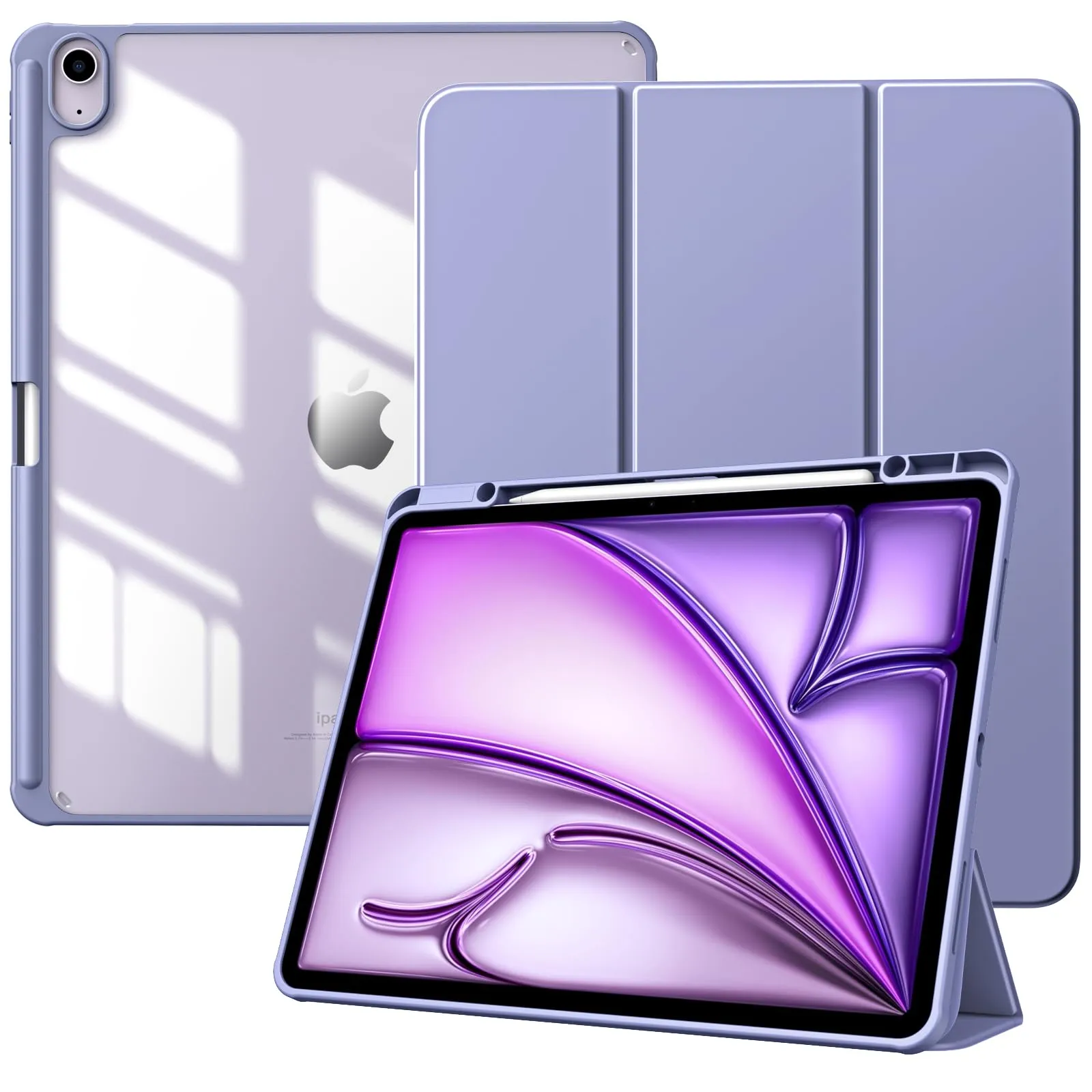 TiMOVO Cover per iPad Air 13 Pollici M4/M3/M2, Lavanda Viola - immagine 1