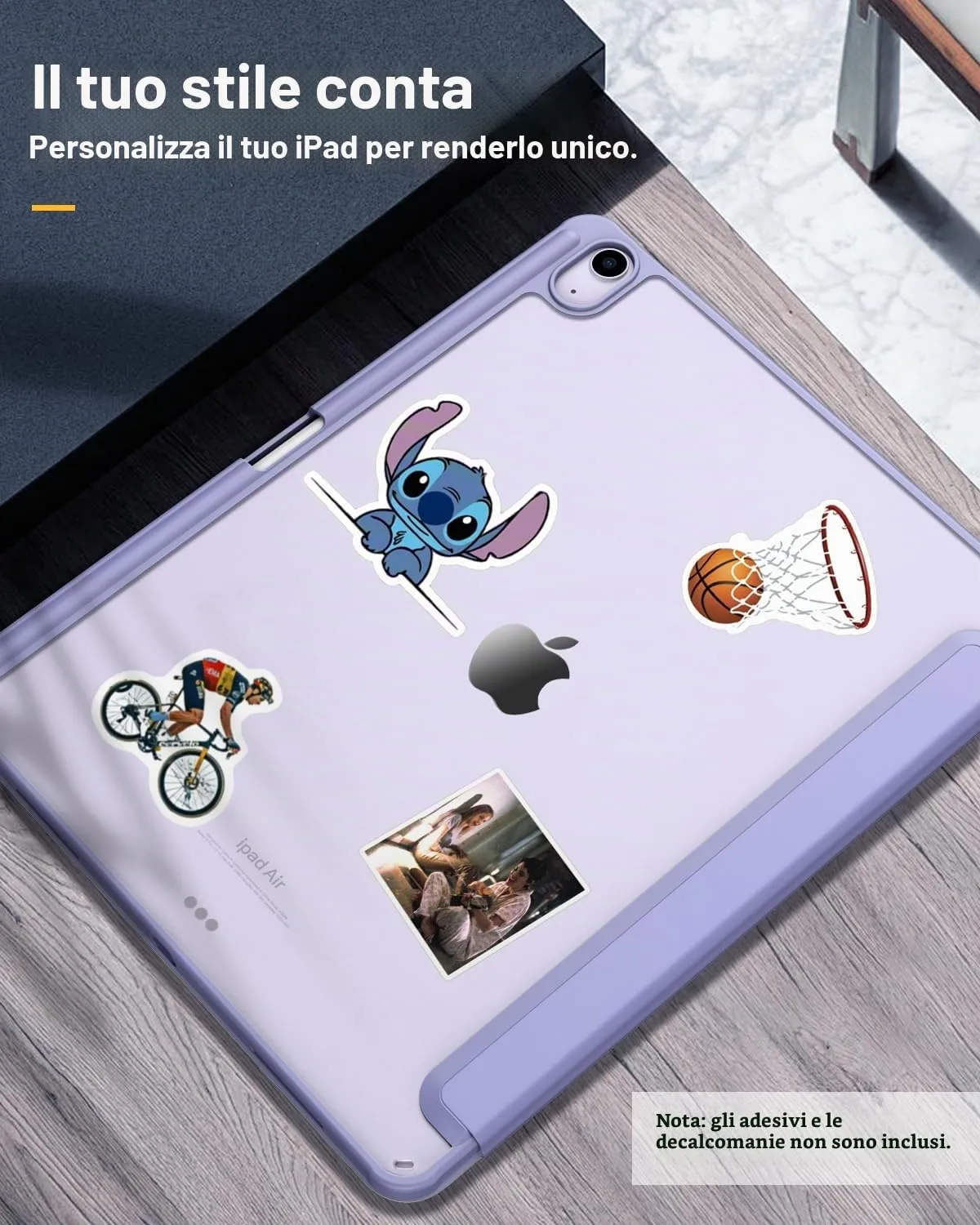 TiMOVO Cover per iPad Air 13 Pollici M4/M3/M2, Lavanda Viola - immagine 5