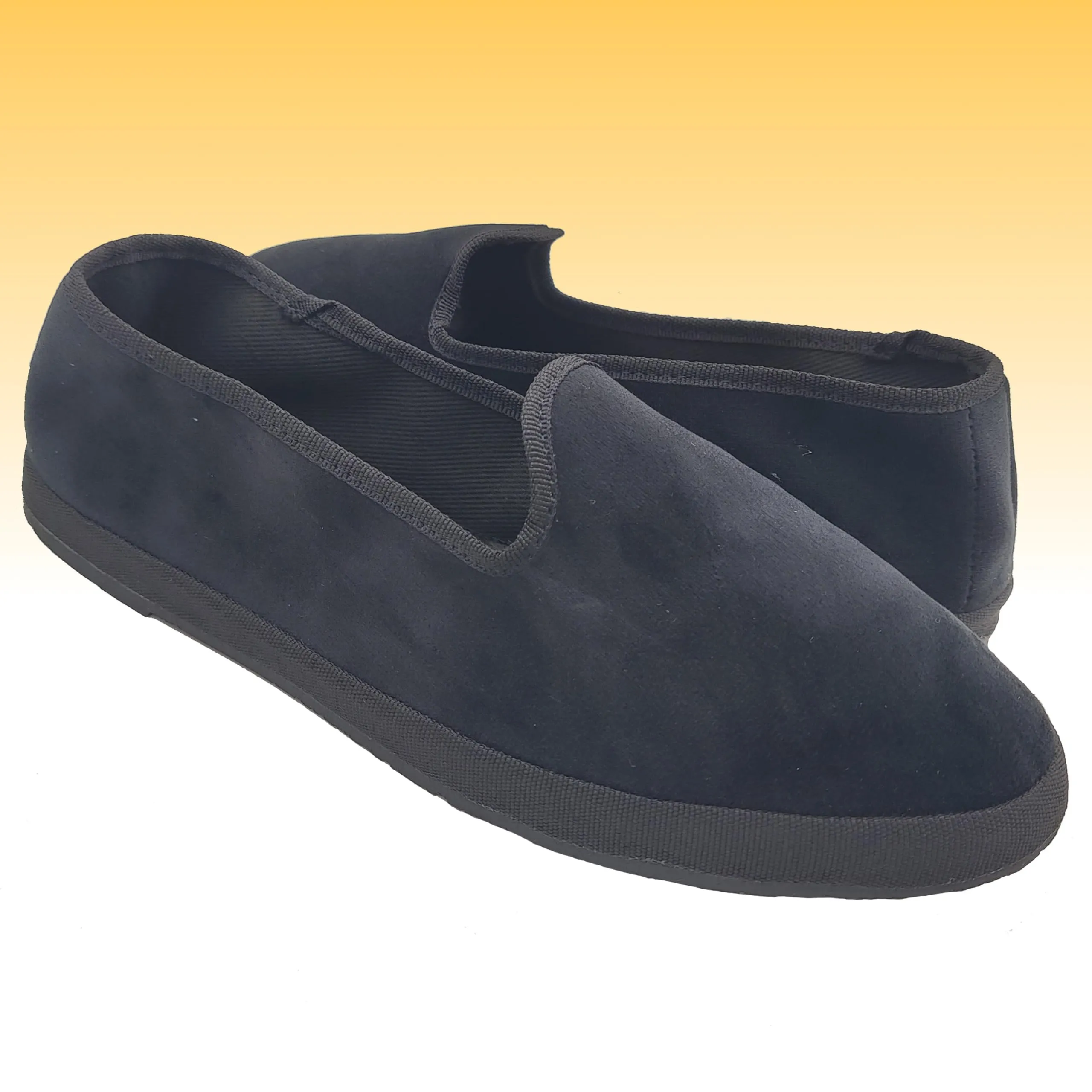 Giò Dreams Le Originali Friulane in Velluto Scarpe Fondo Carrarmato Ballerine Donna 100% Made in Italy (Nero, Sistema Taglie Calzature EU, Adulto, Donna, Numero, Media, 36) - immagine 2