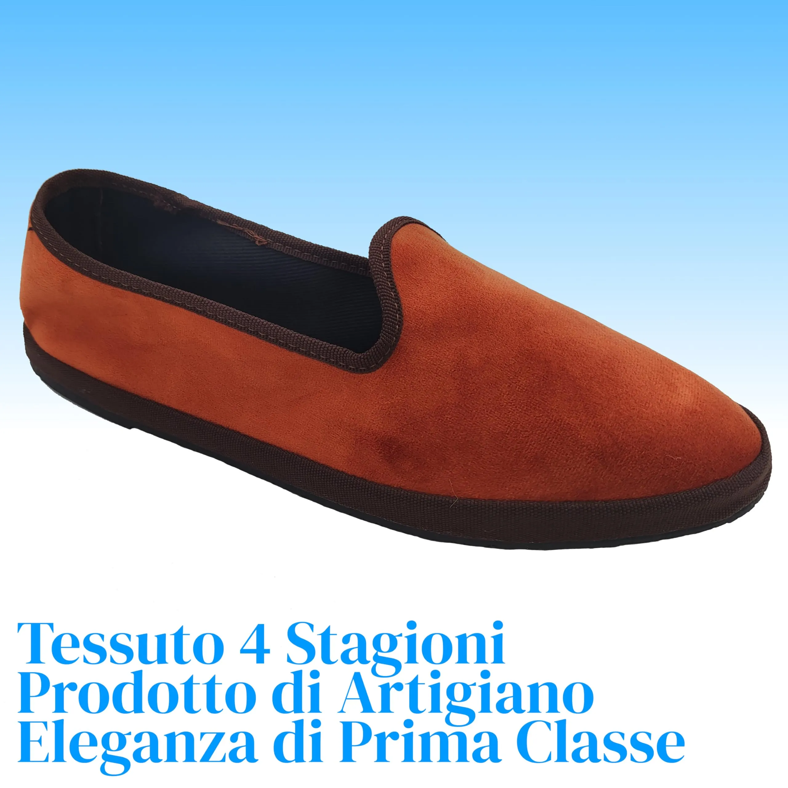 Giò Dreams Le Originali Friulane in Velluto Scarpe Fondo Carrarmato Ballerine Donna 100% Made in Italy (Mattone, Sistema Taglie Calzature EU, Adulto, Donna, Numero, Media, 38) - immagine 5