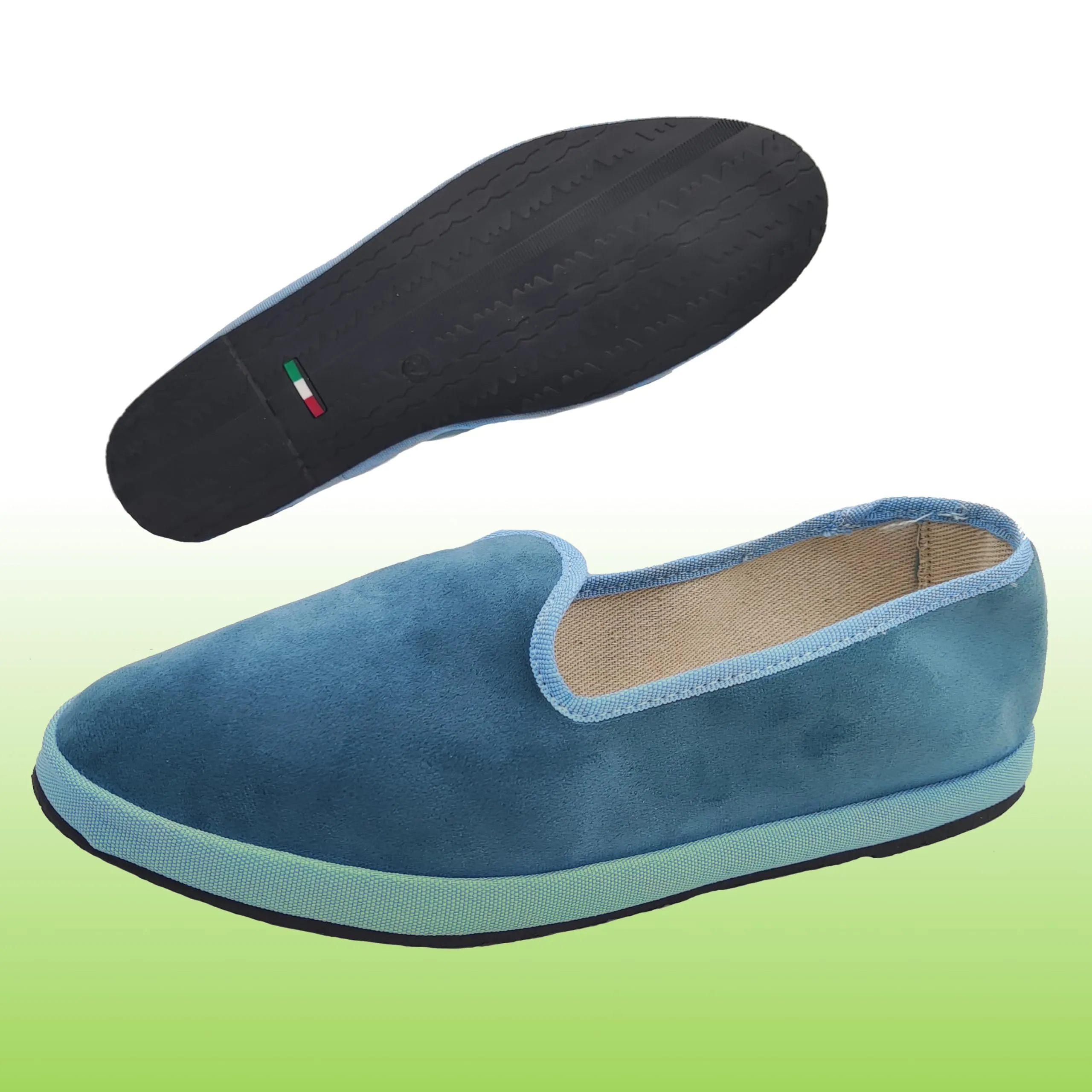 Giò Dreams Le Originali Friulane in Velluto Scarpe Fondo Carrarmato Ballerine Donna 100% Made in Italy (Carta da Zucchero, Sistema Taglie Calzature EU, Adulto, Donna, Numero, Media, 36) - immagine 3