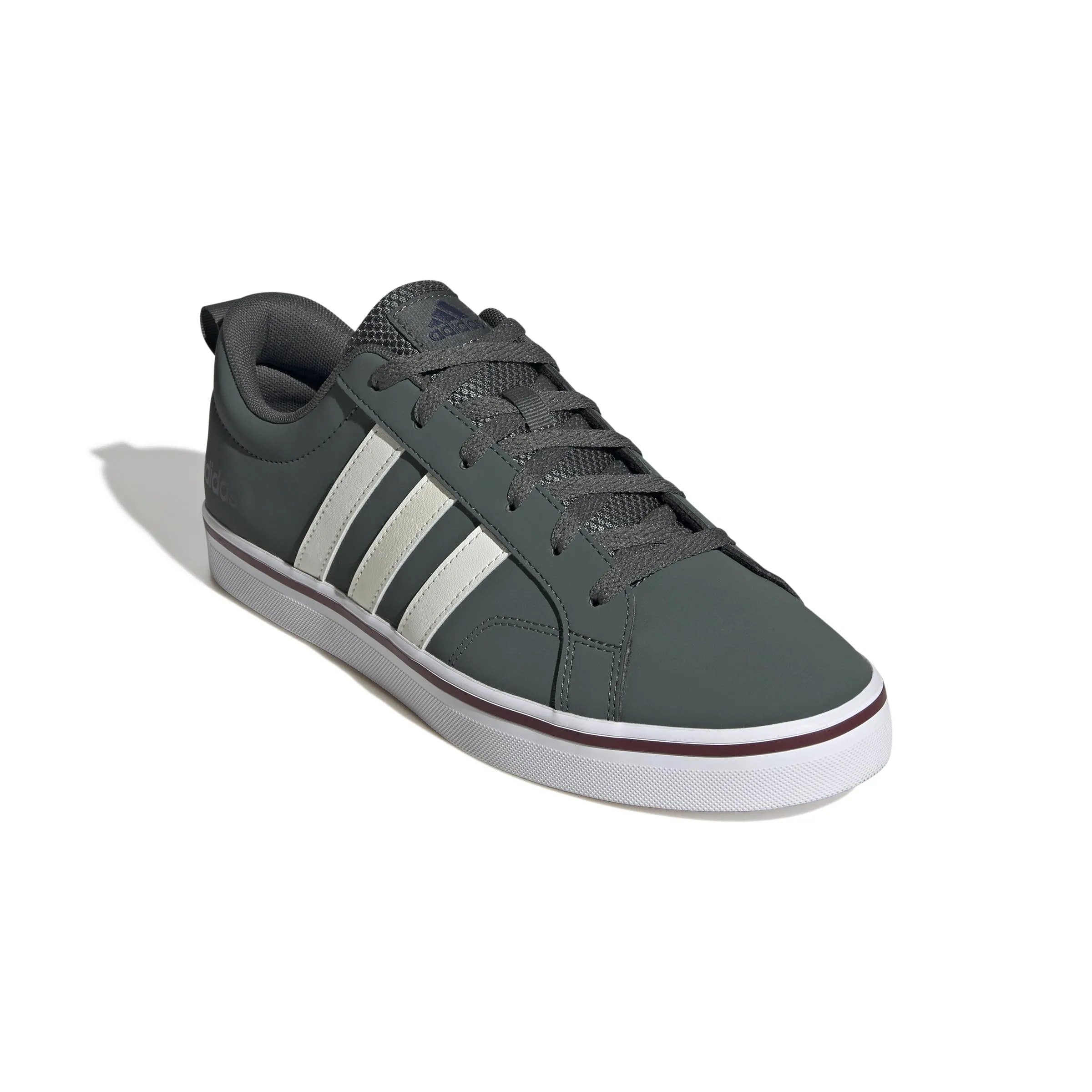 adidas Uomo VS Pace 2.0 Shoes, Legend Ivy/off White/Shadow Red, 44 EU - immagine 3