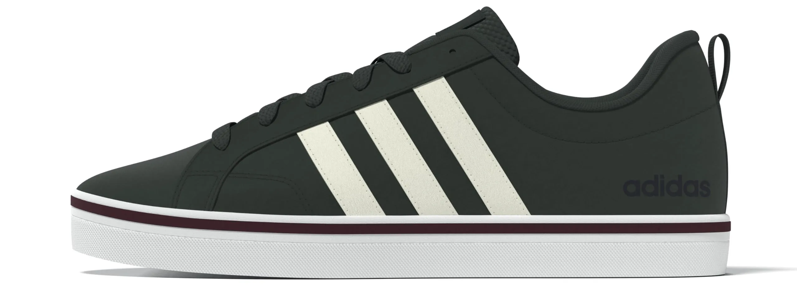 adidas Uomo VS Pace 2.0 Shoes, Legend Ivy/off White/Shadow Red, 44 EU - immagine 9