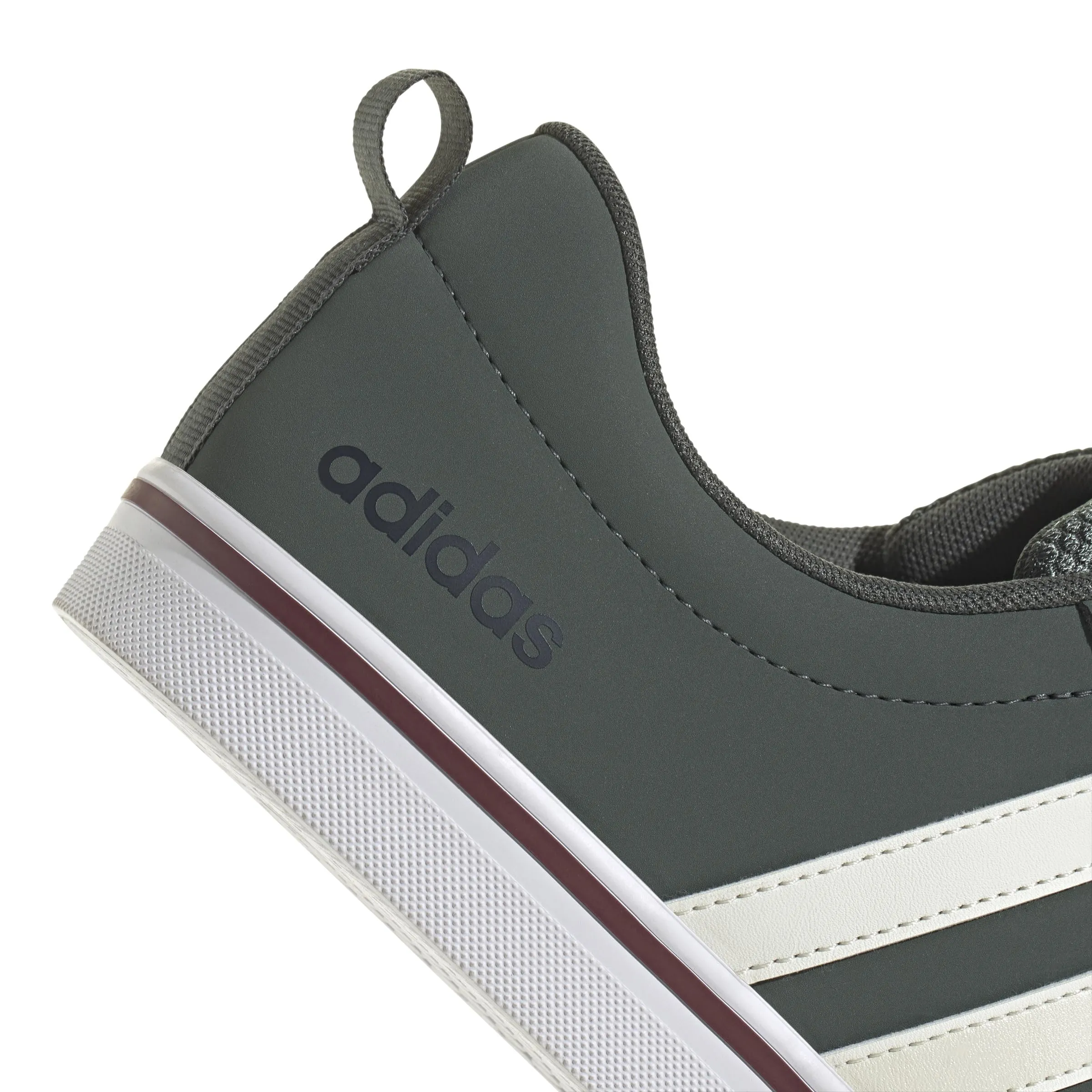 adidas Uomo VS Pace 2.0 Shoes, Legend Ivy/off White/Shadow Red, 40 EU - immagine 4