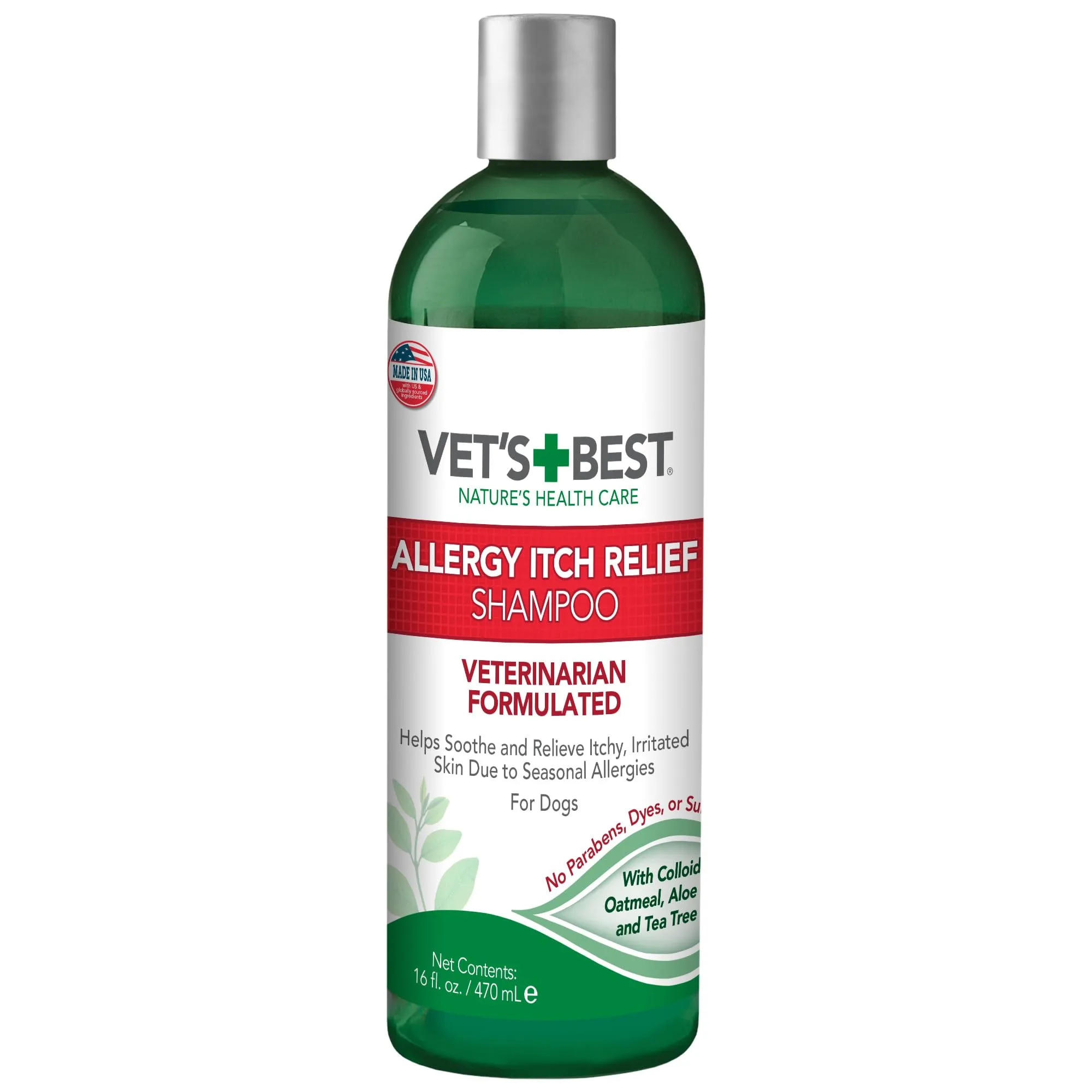 Vet's Best Shampoo Sollievo da Prurito e Allergia - 500Ml - immagine 1
