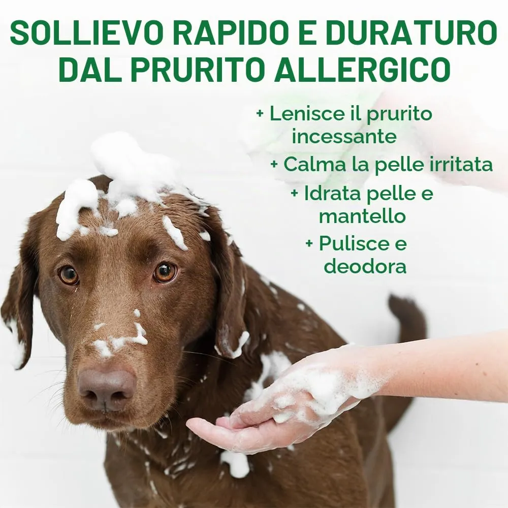 Vet's Best Shampoo Sollievo da Prurito e Allergia - 500Ml - immagine 3
