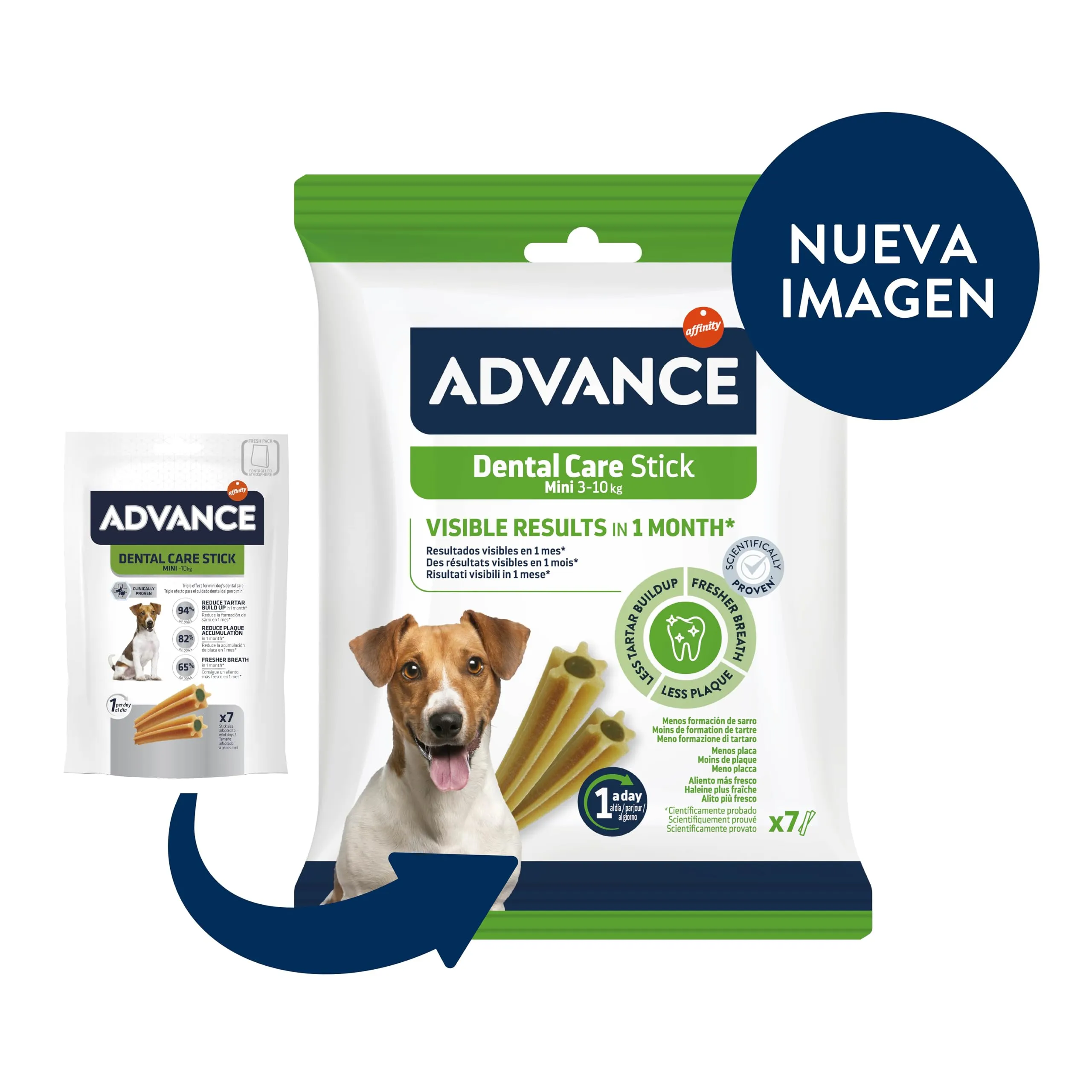 Advance Dental Care Stick Mini Cani, Misto - 360 g - immagine 3