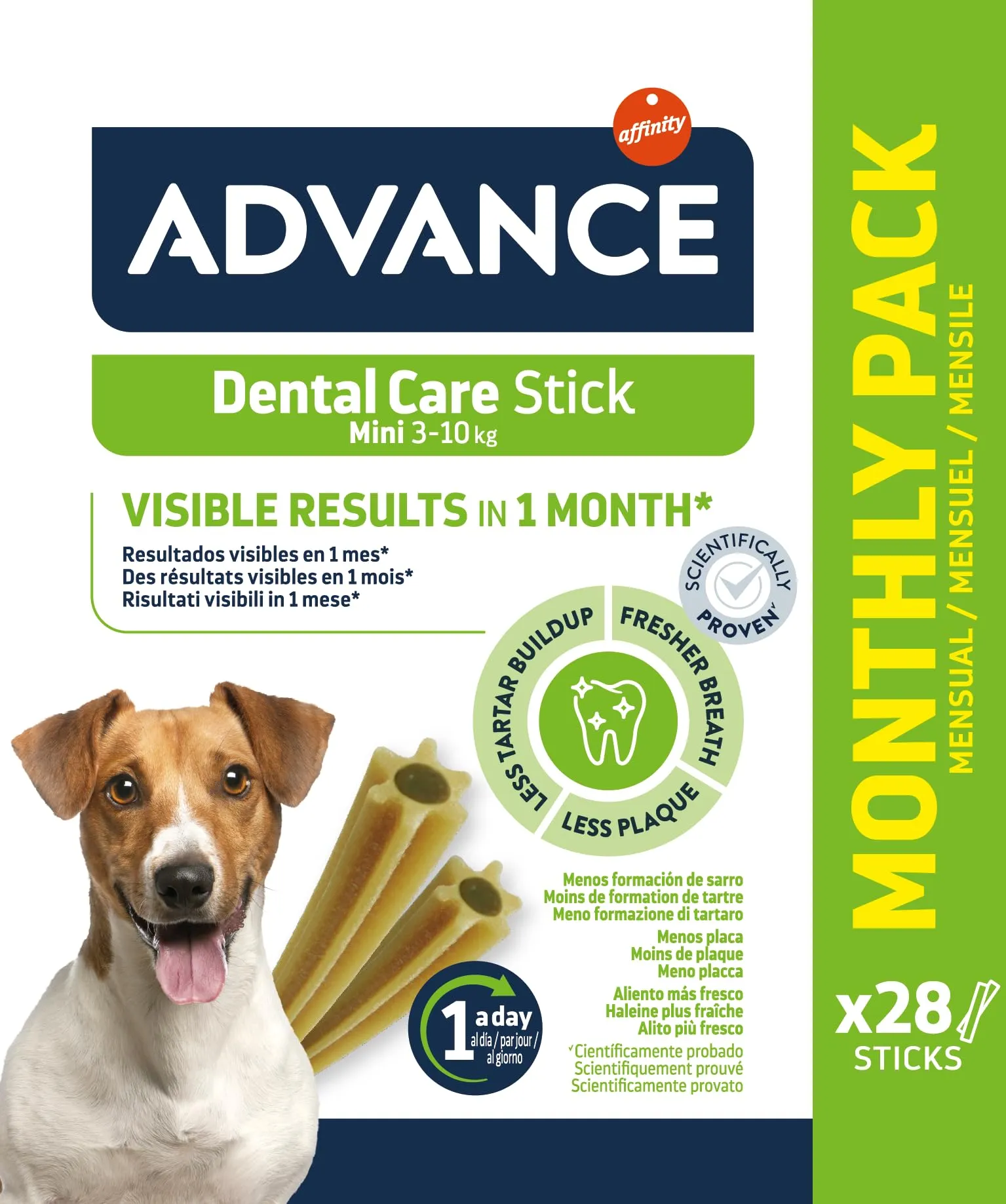 Advance Dental Care Stick Mini Cani, Misto - 360 g - immagine 4