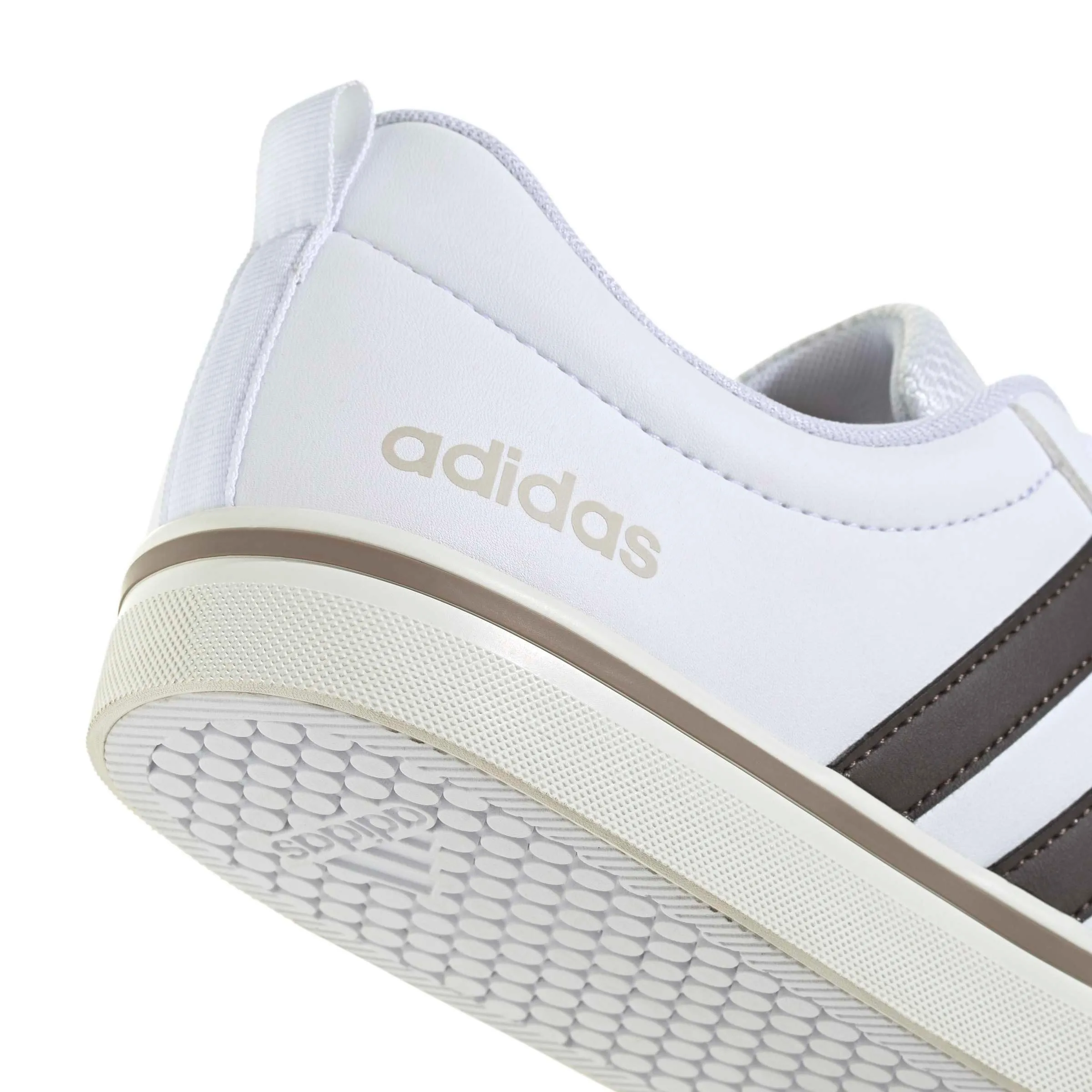 adidas Uomo Vs Pace 2.0 Shoes, Ftwr White/Aurora Coffee/Alumina, 43 1/3 EU - immagine 4